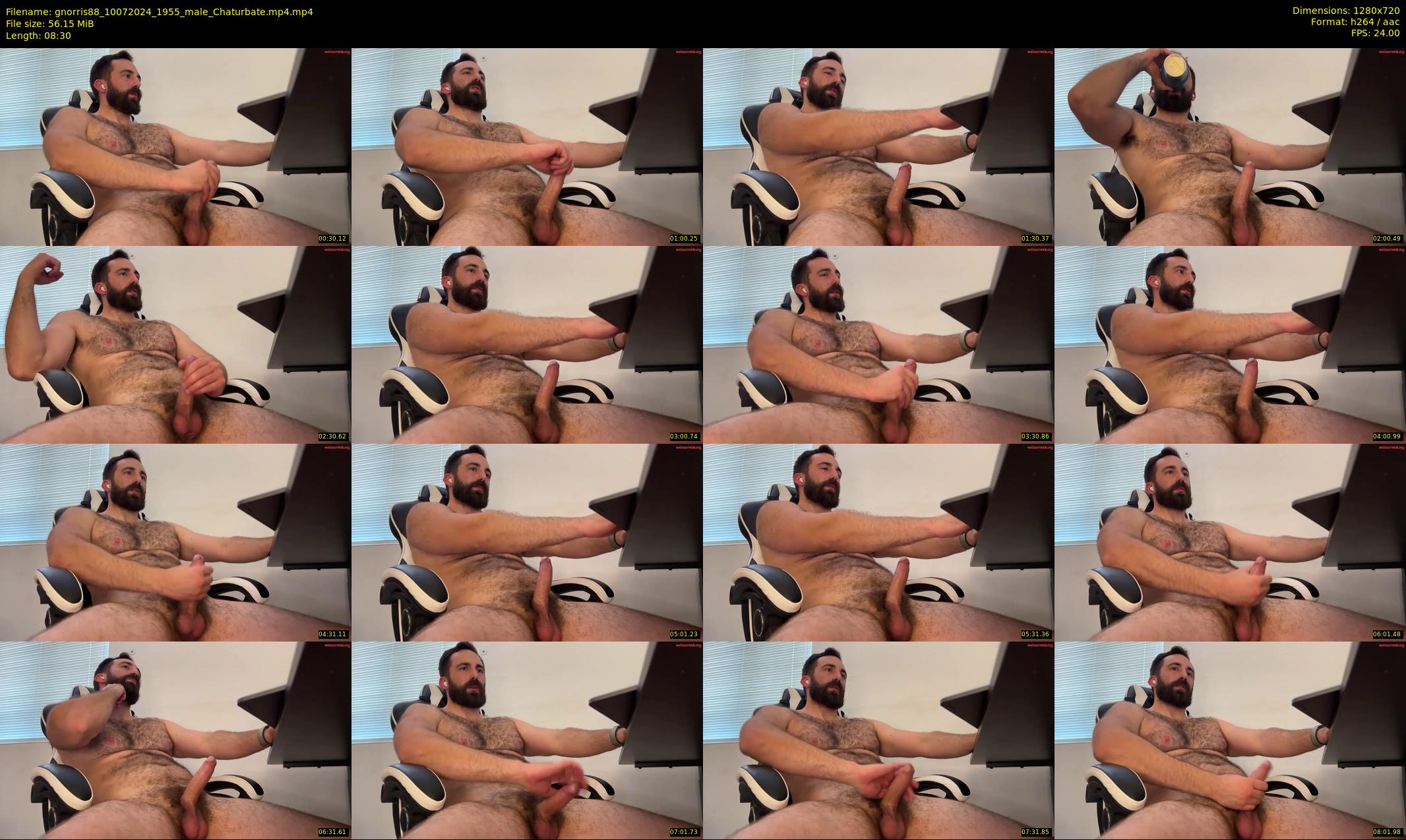 gnorris88 — 9 minute Chaturbate male cam show recording, 720p, Jul 10, 2024