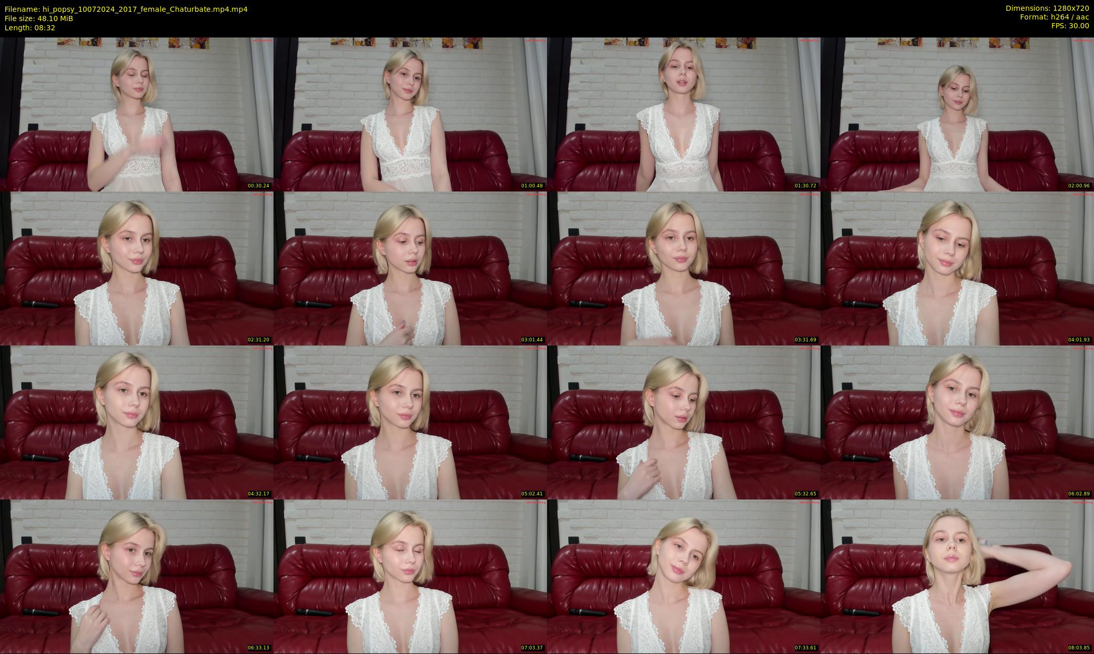 hi_popsy — 9 minute Chaturbate female cam show recording, 720p, Jul 10, 2024