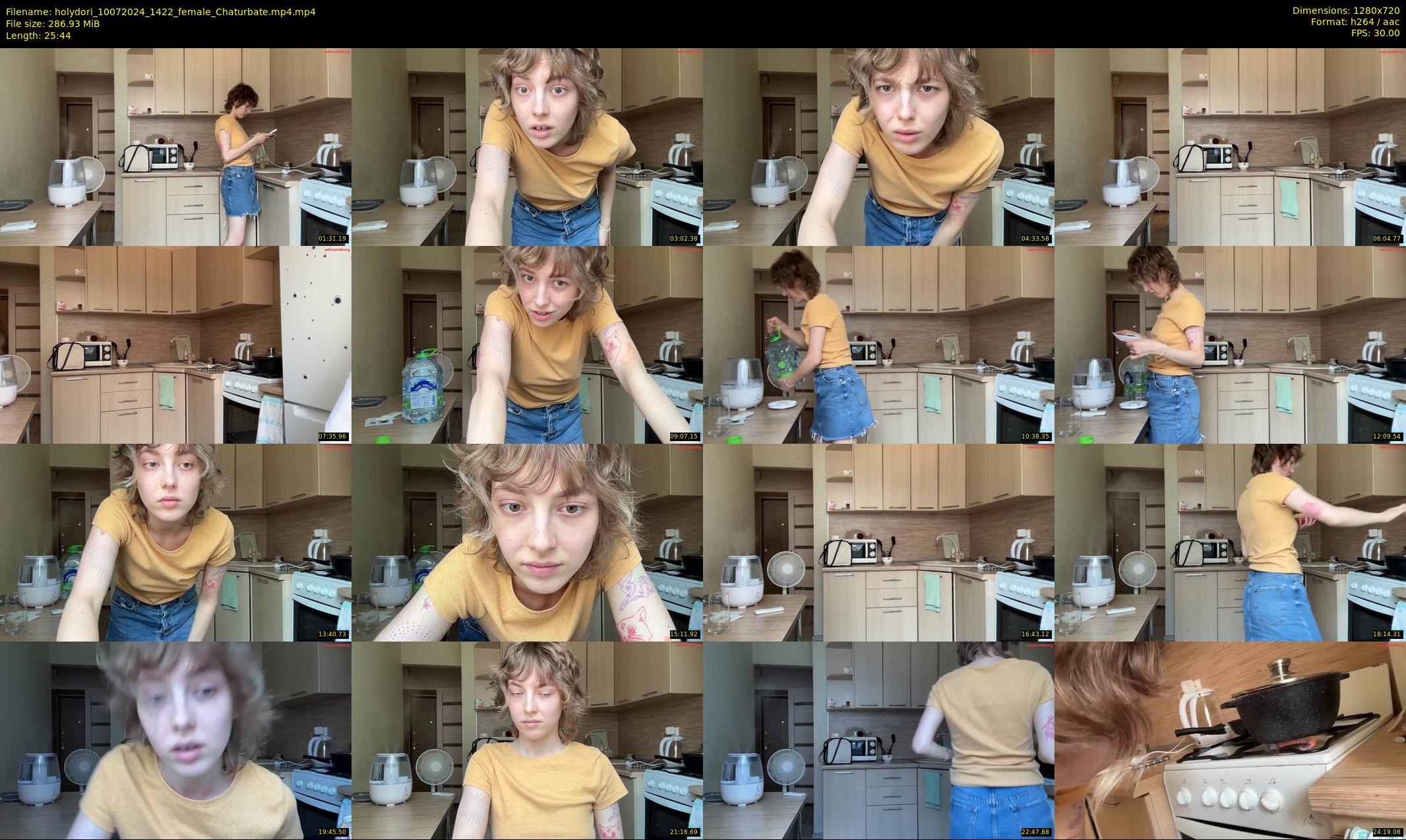 holydori — 26 minute Chaturbate female cam show recording, 720p, Jul 10, 2024