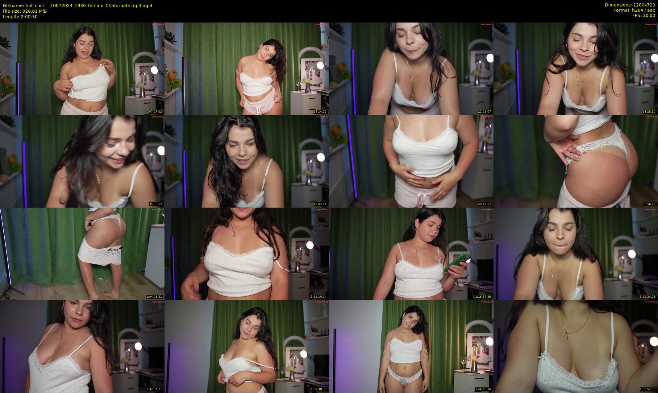 hot_chill__ — 121 minute Chaturbate female cam show recording, 720p, Jul 10, 2024