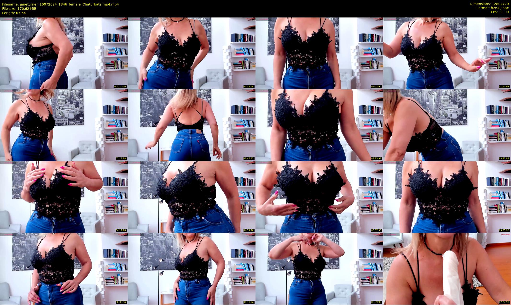 janeturner — 8 minute Chaturbate female cam show recording, 720p, Jul 10, 2024