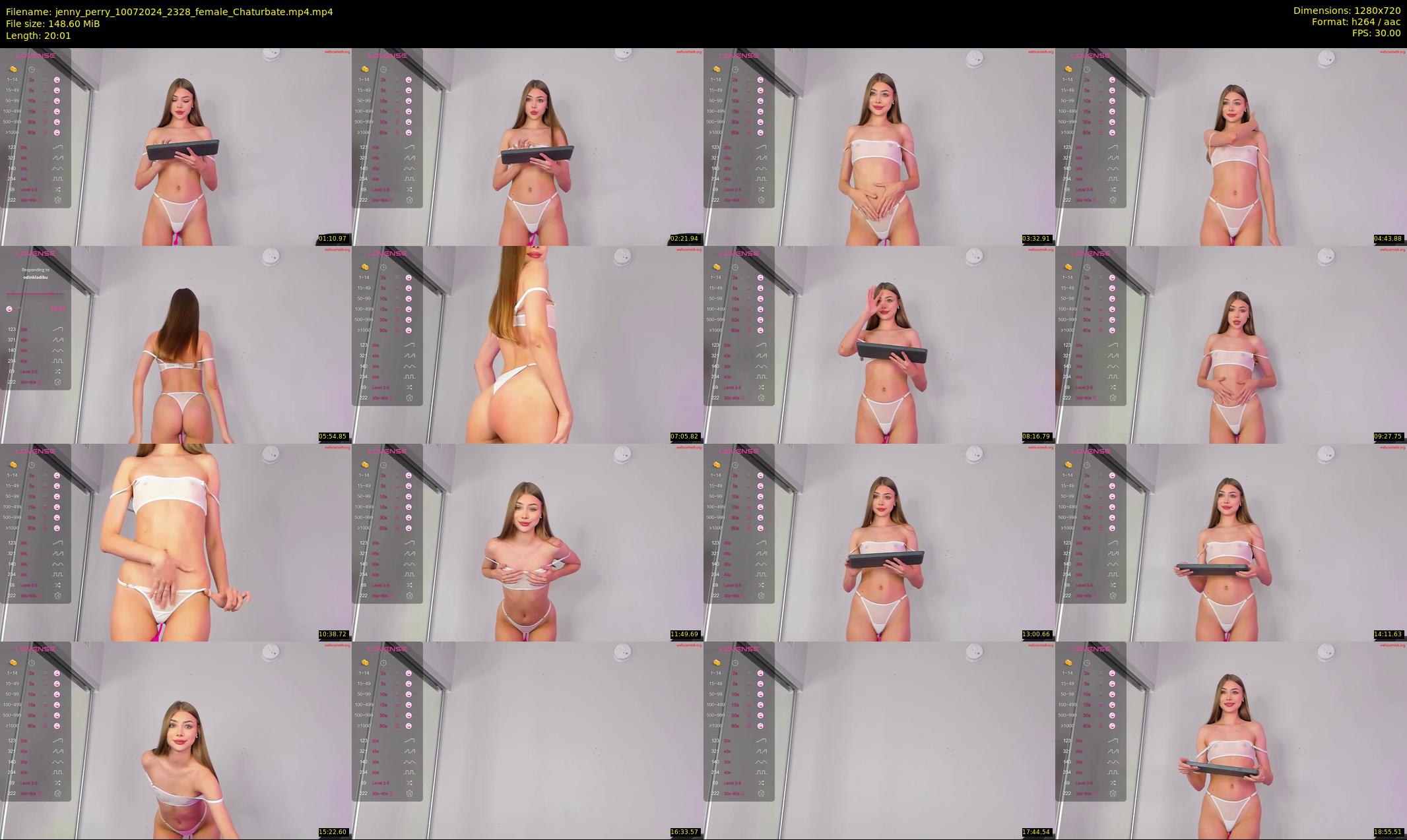 jenny_perry — 21 minute Chaturbate female cam show recording, 720p, Jul 10, 2024
