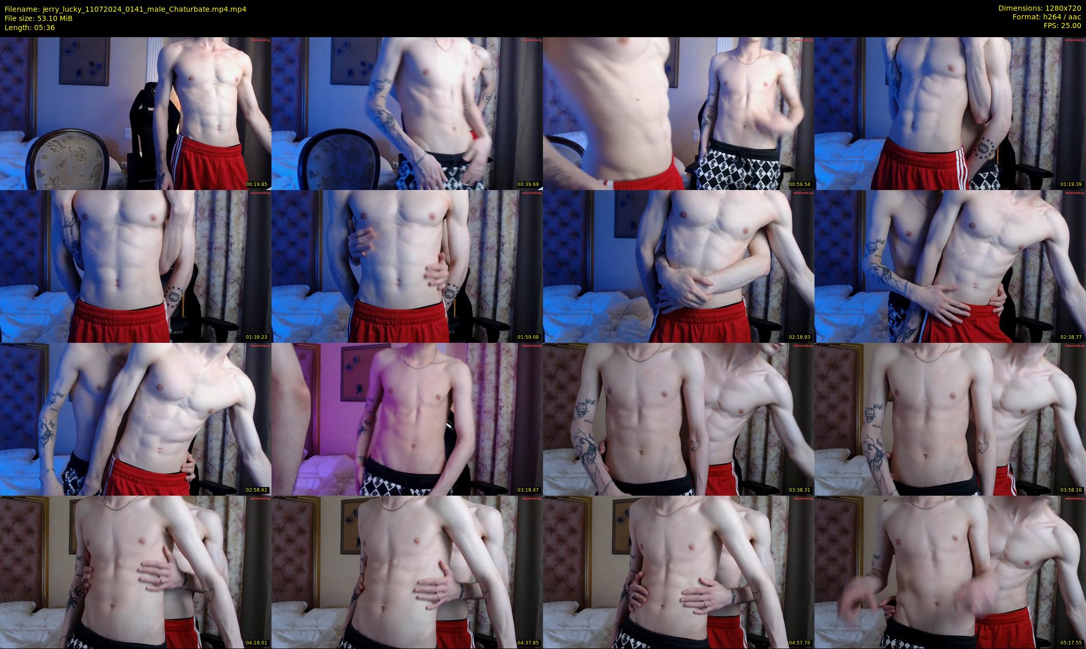 jerry_lucky — 6 minute Chaturbate male cam show recording, 720p, Jul 11, 2024