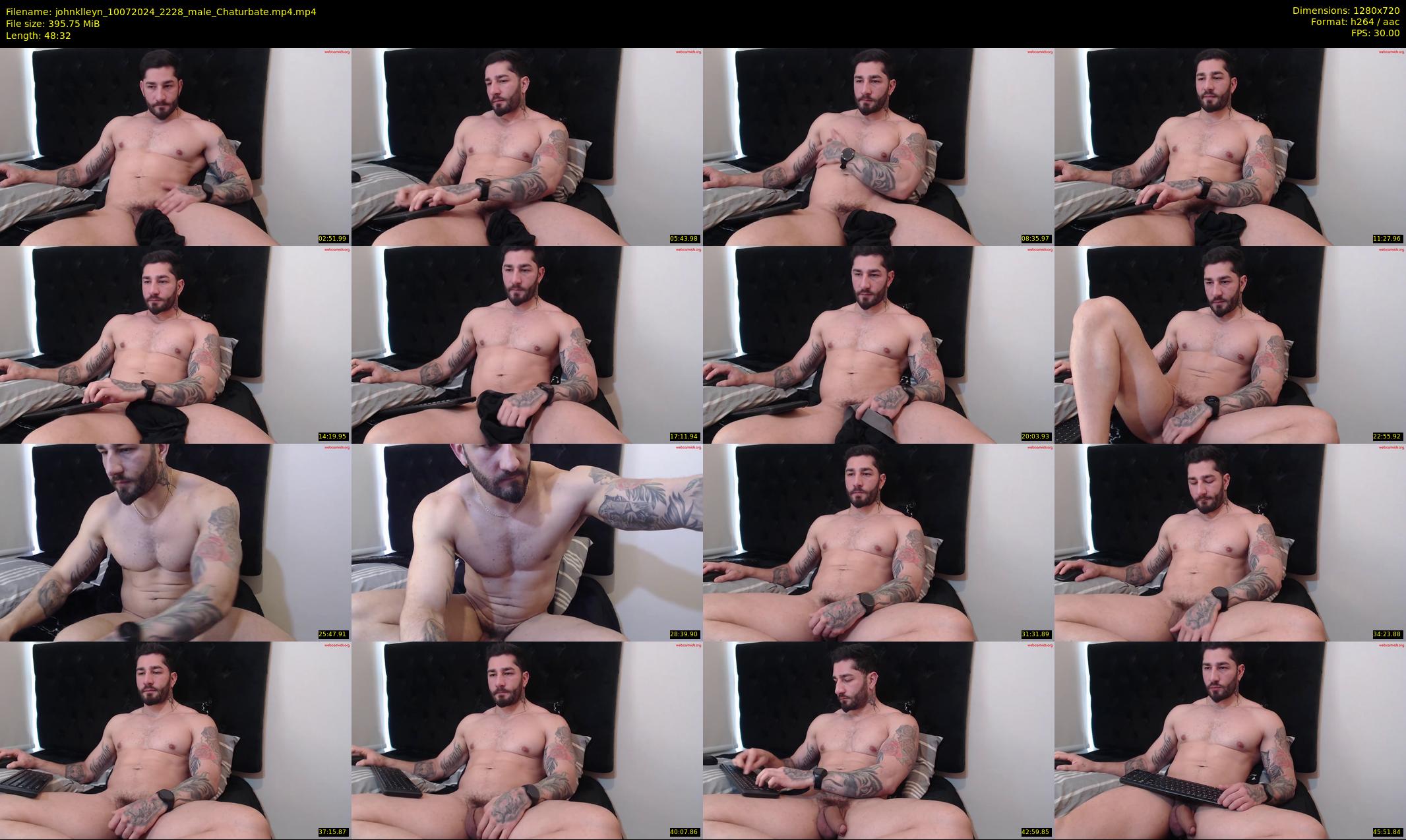 johnklleyn — 49 minute Chaturbate male cam show recording, 720p, Jul 10, 2024