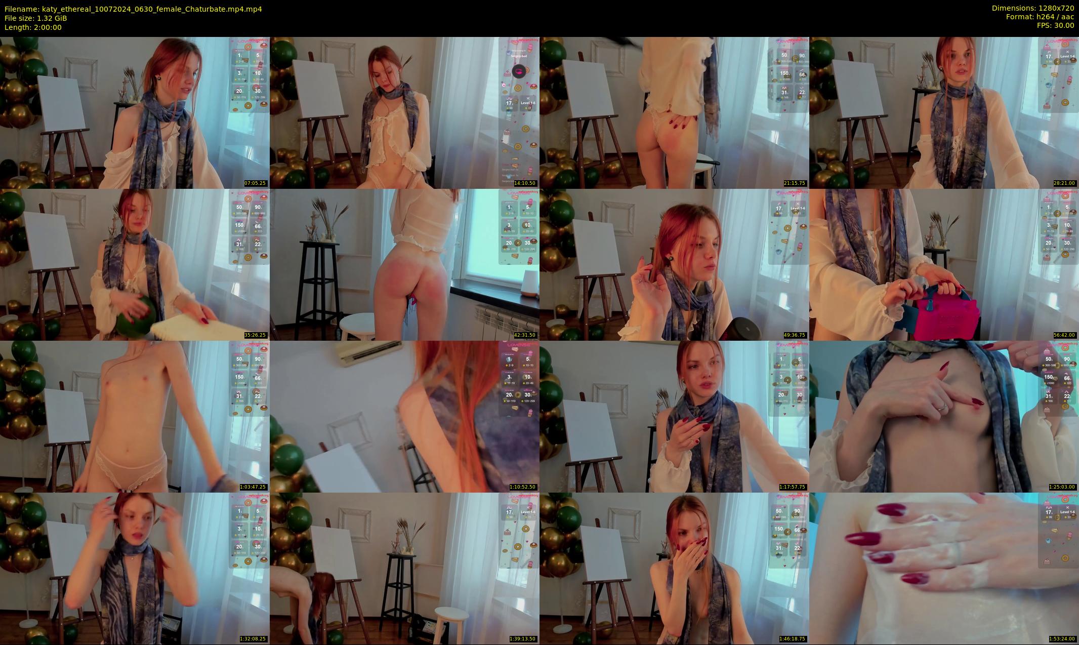 katy_ethereal — 120 minute Chaturbate female cam show recording, 720p, Jul 10, 2024