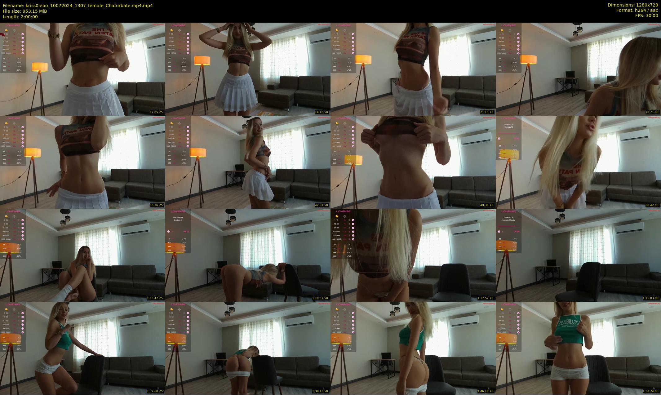 kriss0leoo — 120 minute Chaturbate couple cam show recording, 720p, Jul 10, 2024