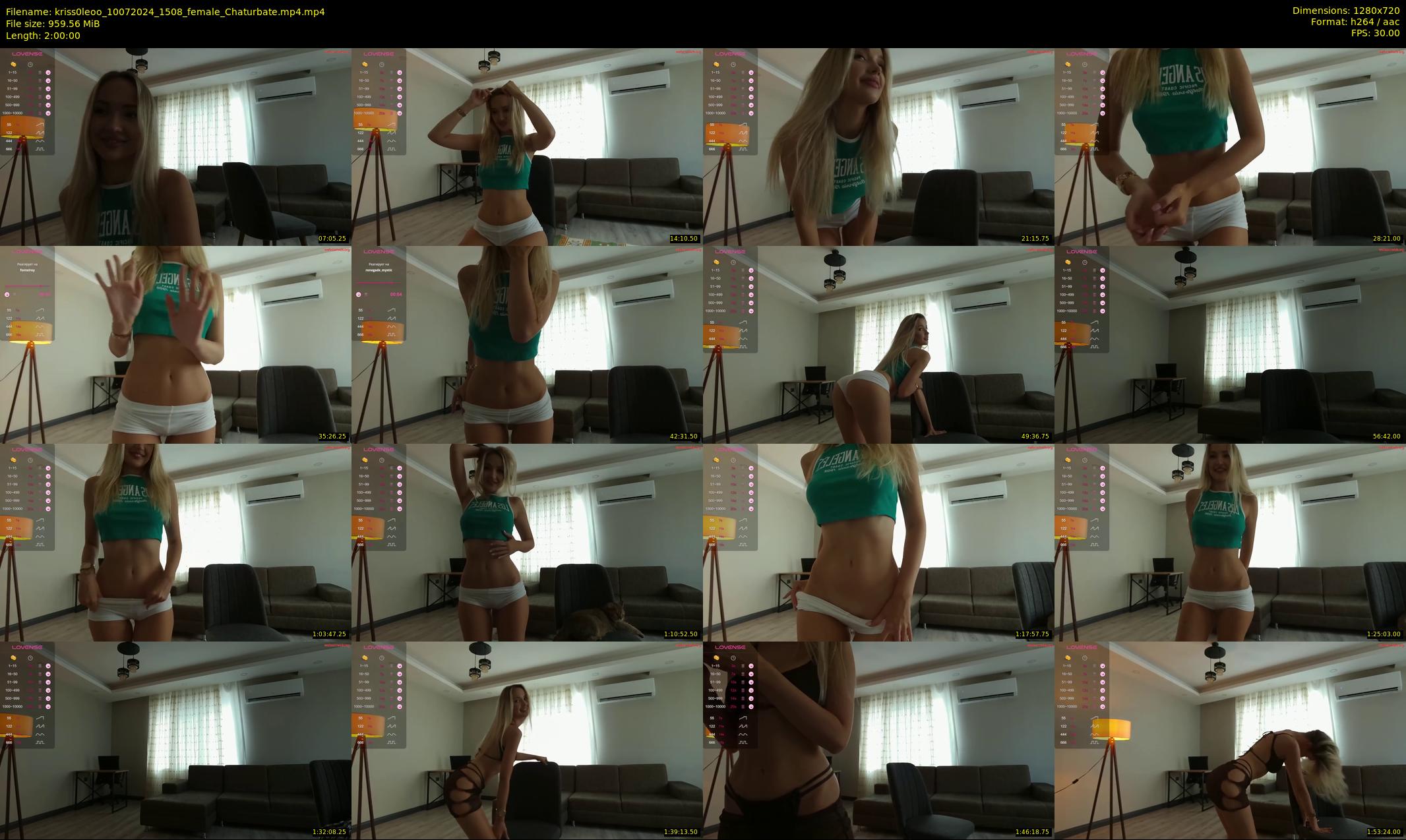 kriss0leoo — 120 minute Chaturbate couple cam show recording, 720p, Jul 10, 2024