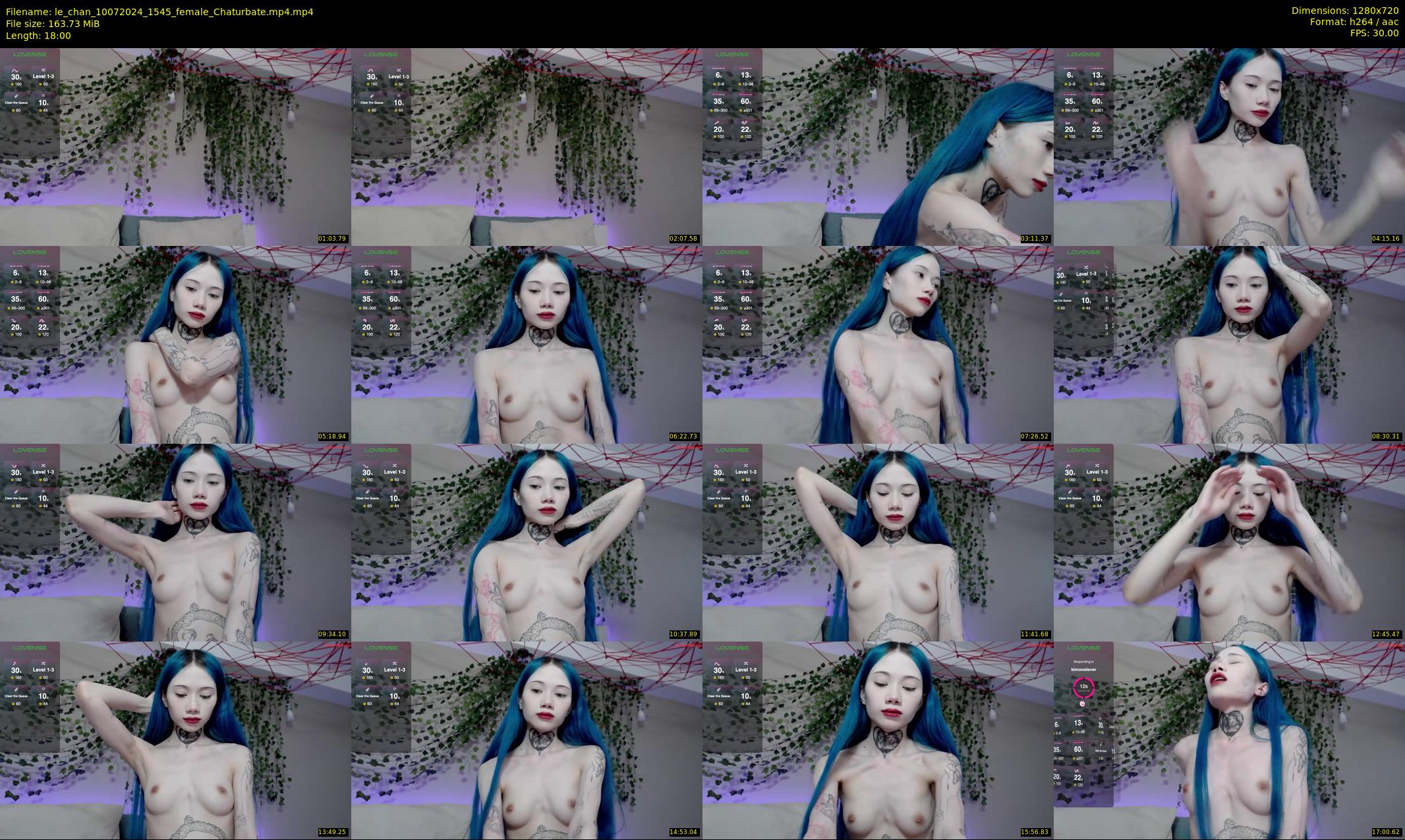 le_chan — 18 minute Chaturbate female cam show recording, 720p, Jul 10, 2024