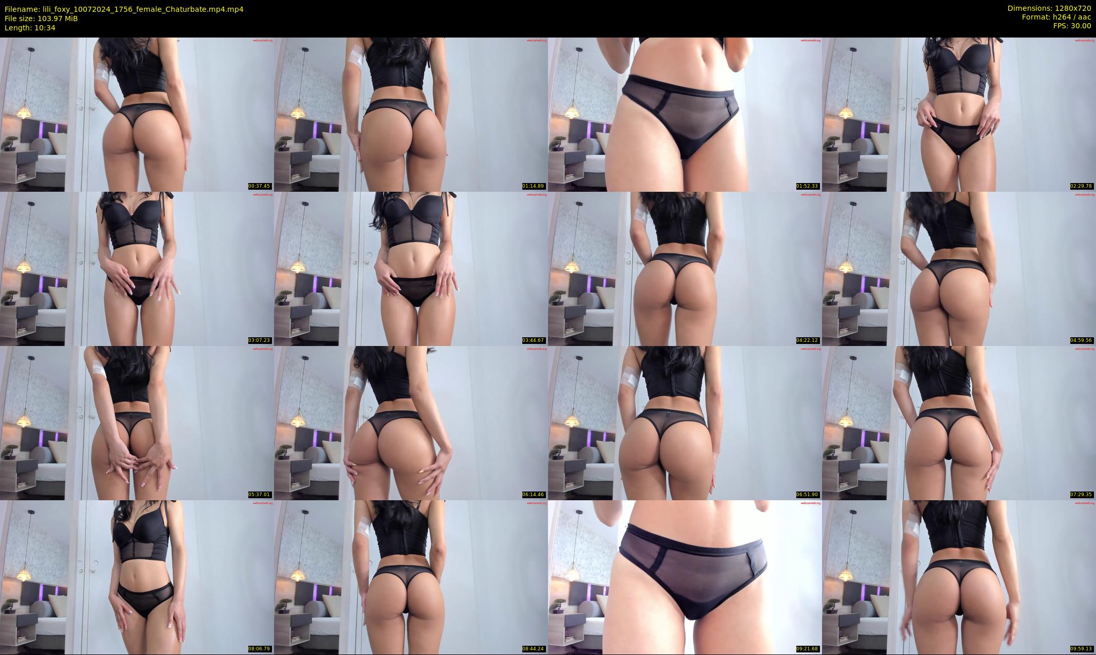 lili_foxy — 11 minute Chaturbate female cam show recording, 720p, Jul 10, 2024