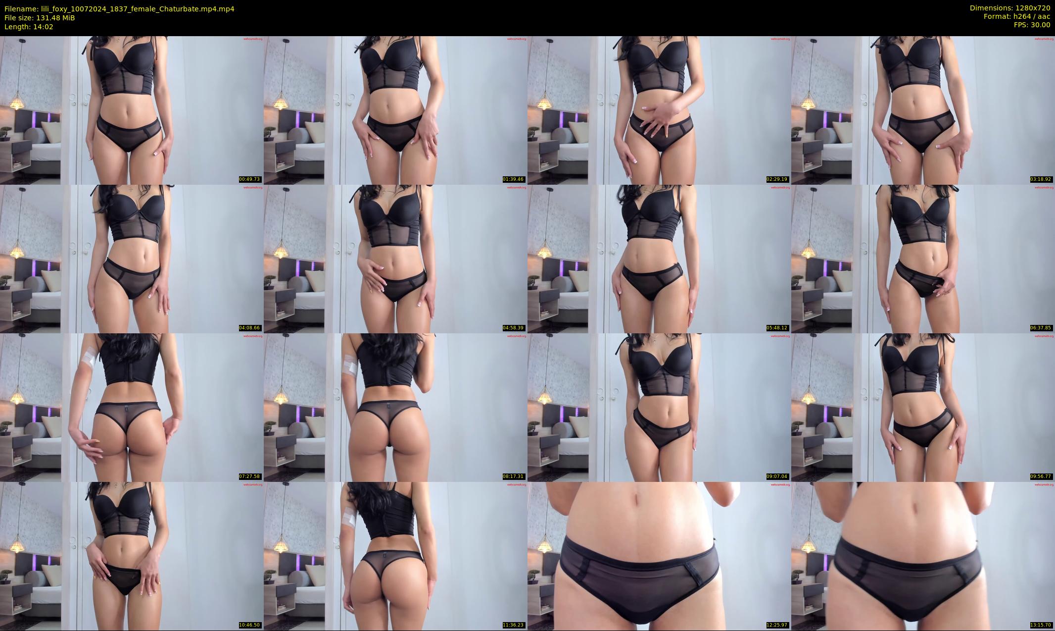 lili_foxy — 15 minute Chaturbate female cam show recording, 720p, Jul 10, 2024