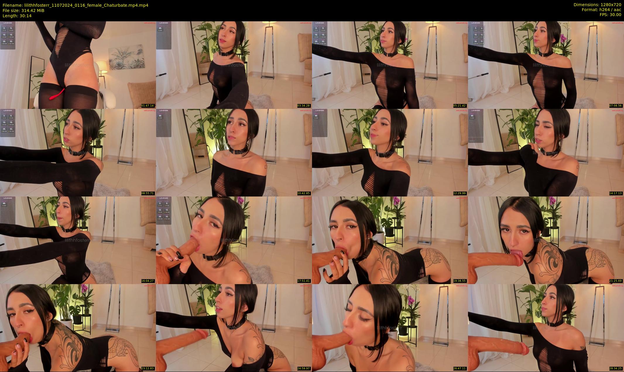 lilithhfosterr — 31 minute Chaturbate female cam show recording, 720p, Jul 11, 2024
