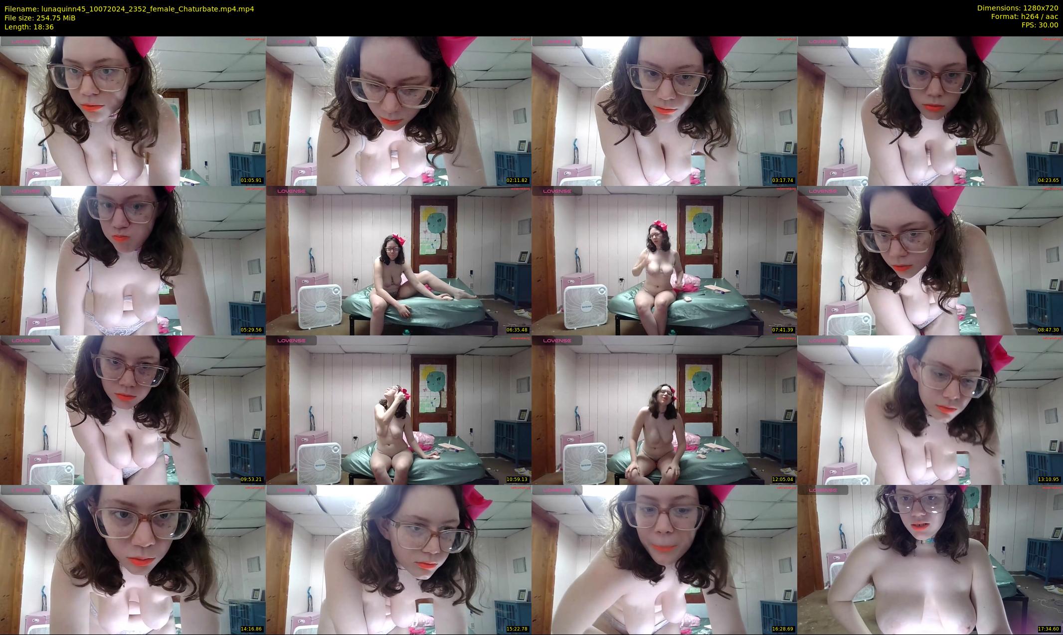 lunaquinn45 — 19 minute Chaturbate female cam show recording, 720p, Jul 10, 2024
