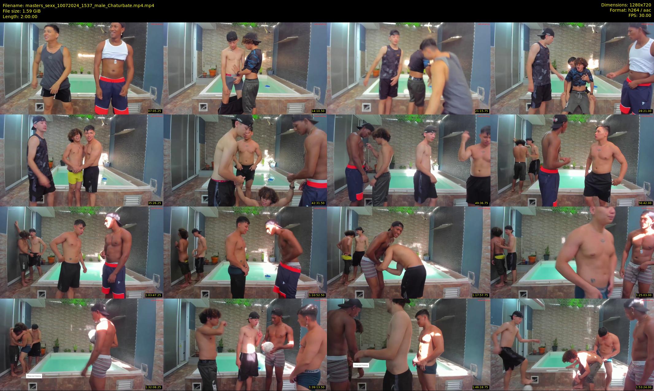 masters_sexx — 120 minute Chaturbate male cam show recording, 720p, Jul 10, 2024