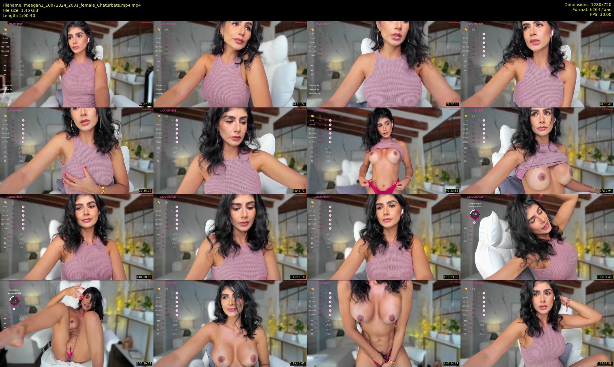 meegan1 — 121 minute Chaturbate female cam show recording, 720p, Jul 10, 2024
