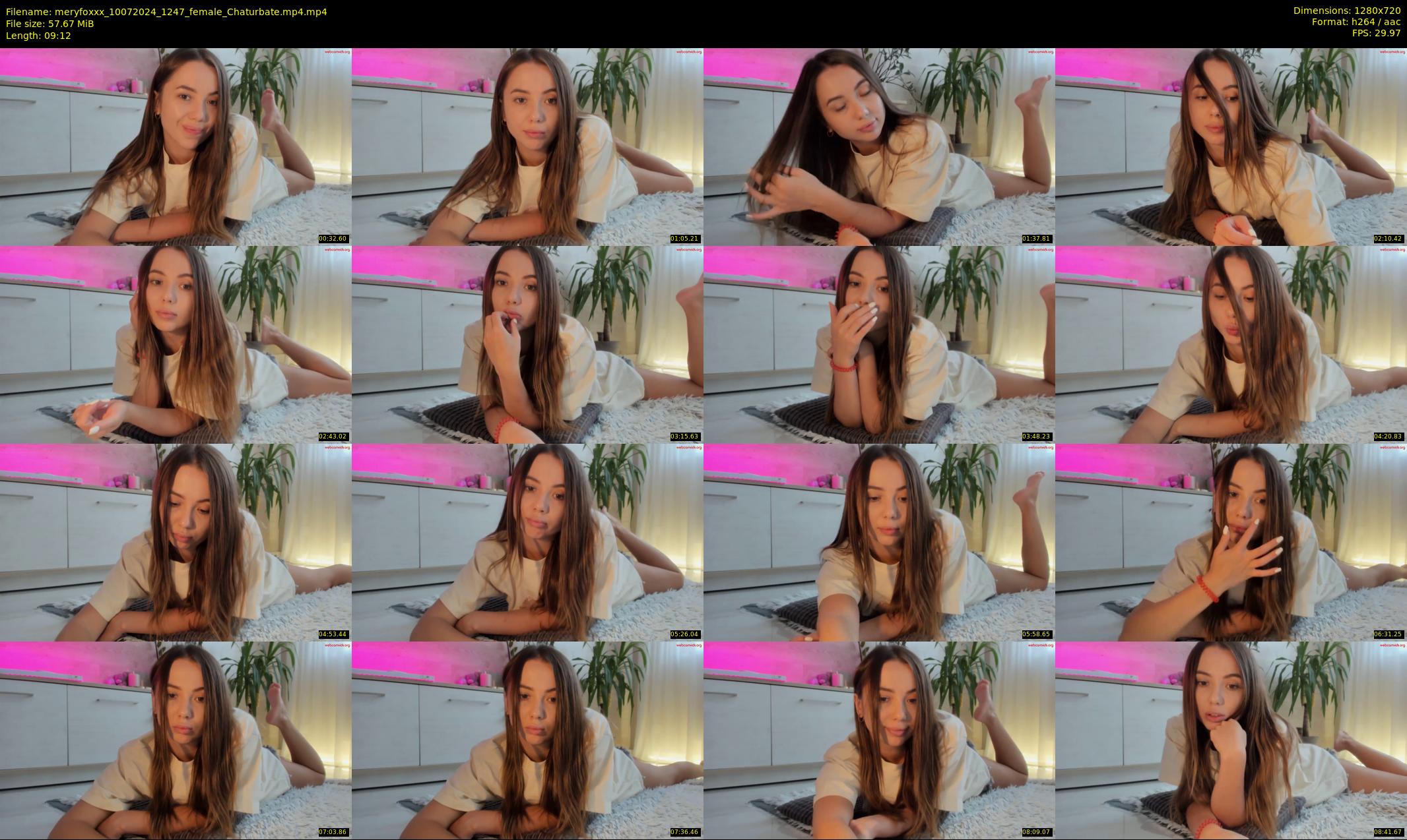 meryfoxxx — 10 minute Chaturbate female cam show recording, 720p, Jul 10, 2024