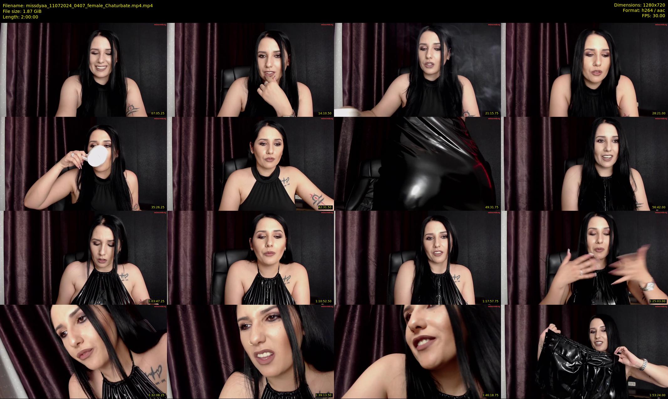 missdyaa — 120 minute Chaturbate female cam show recording, 720p, Jul 11, 2024
