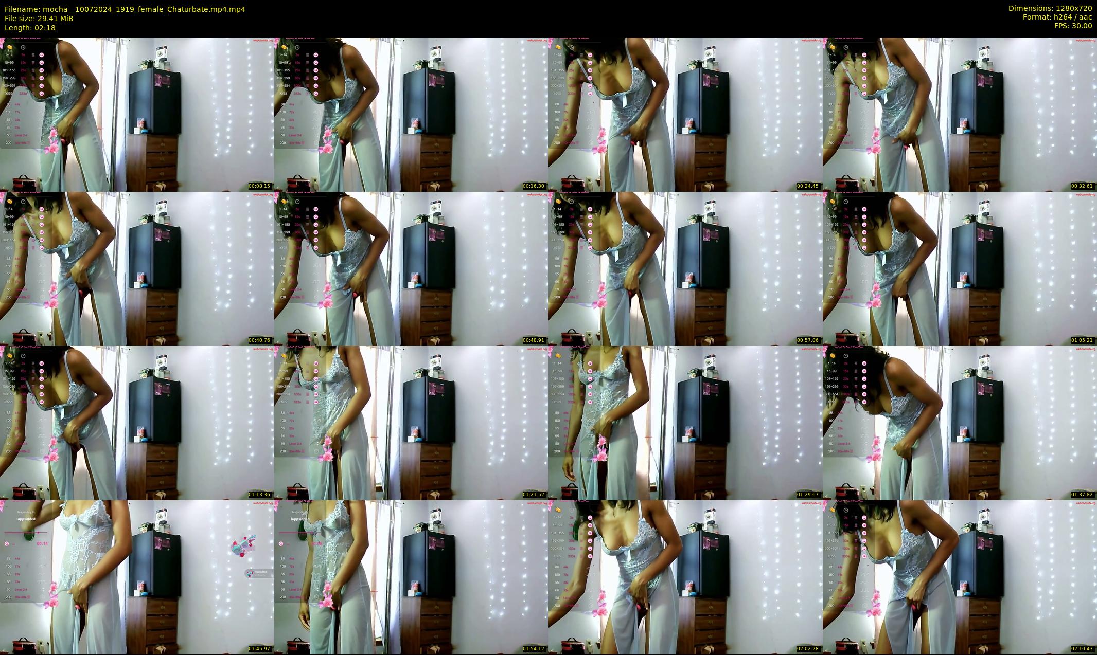 mocha_ — 3 minute Chaturbate female cam show recording, 720p, Jul 10, 2024