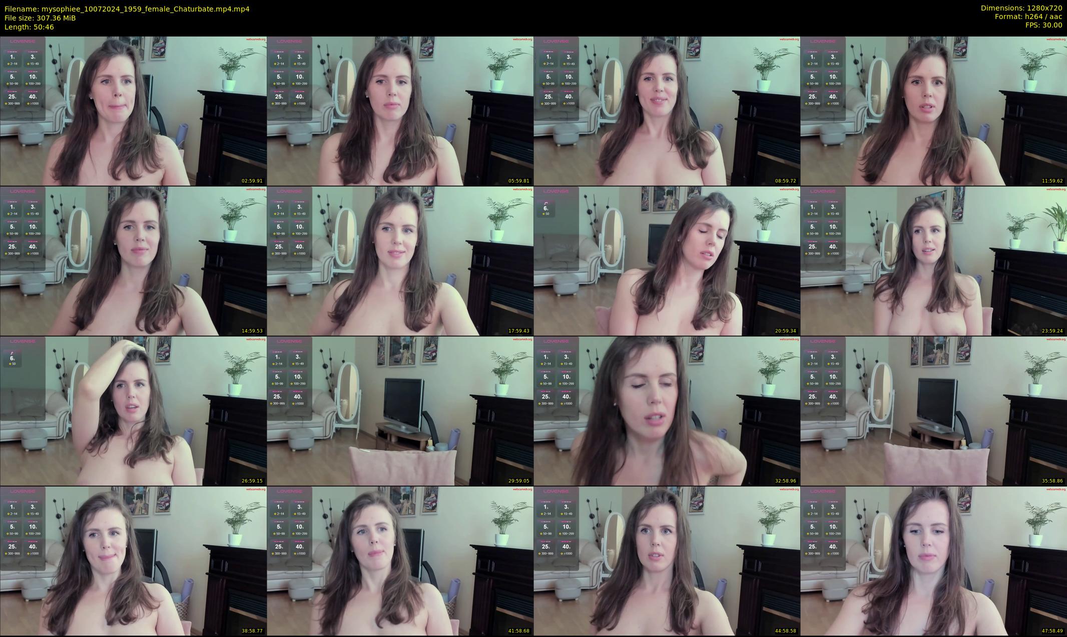 mysophiee — 51 minute Chaturbate female cam show recording, 720p, Jul 10, 2024