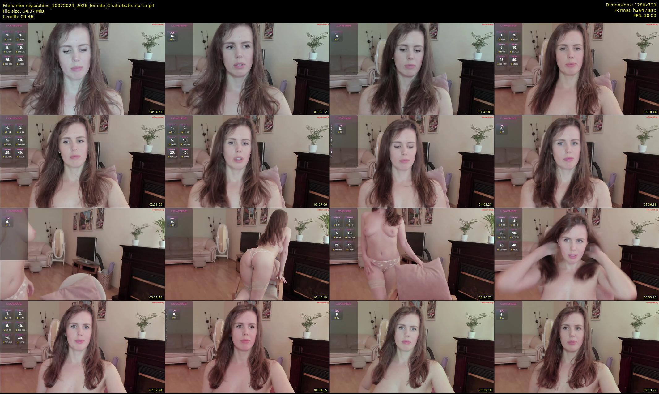 mysophiee — 10 minute Chaturbate female cam show recording, 720p, Jul 10, 2024