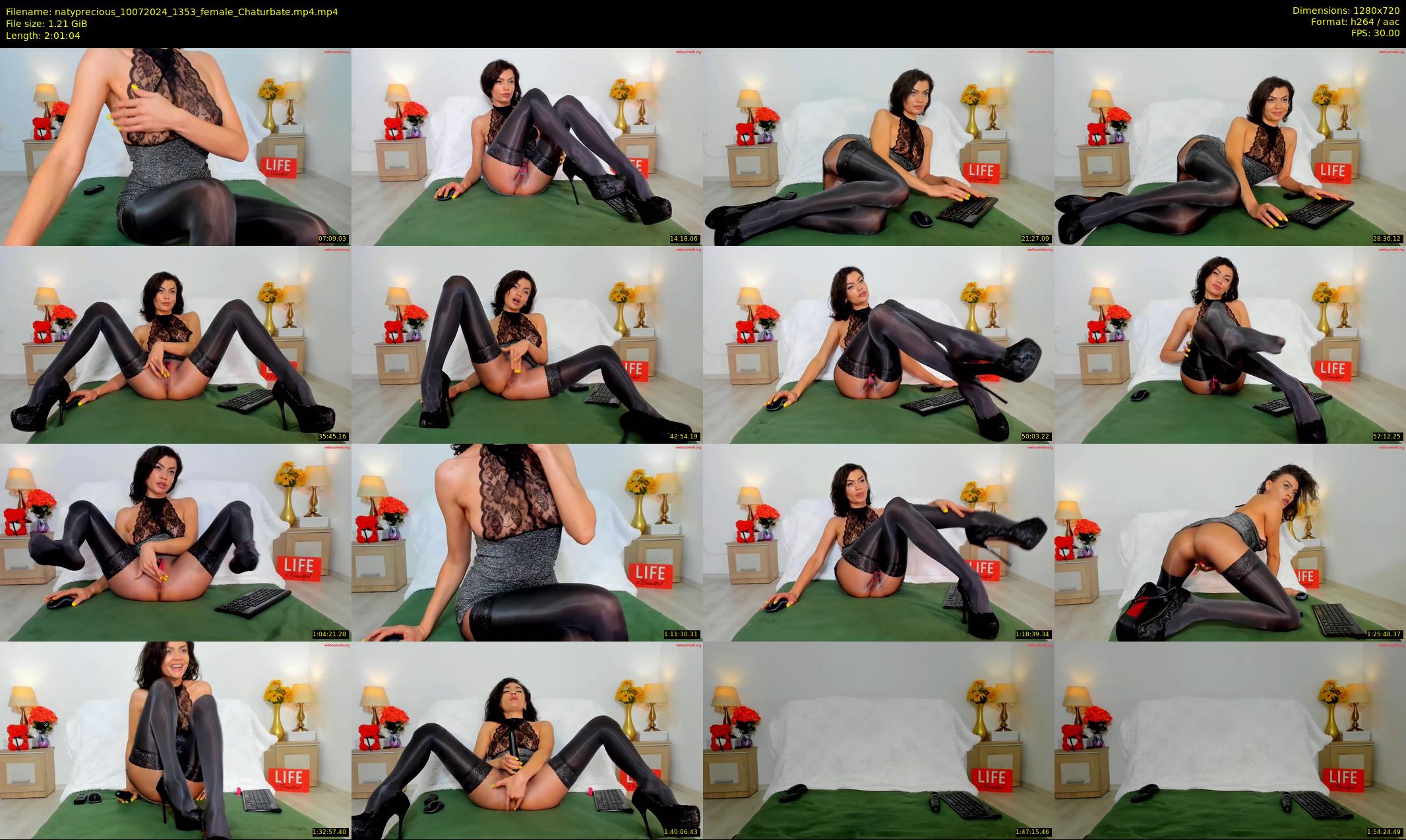 natyprecious — 122 minute Chaturbate female cam show recording, 720p, Jul 10, 2024