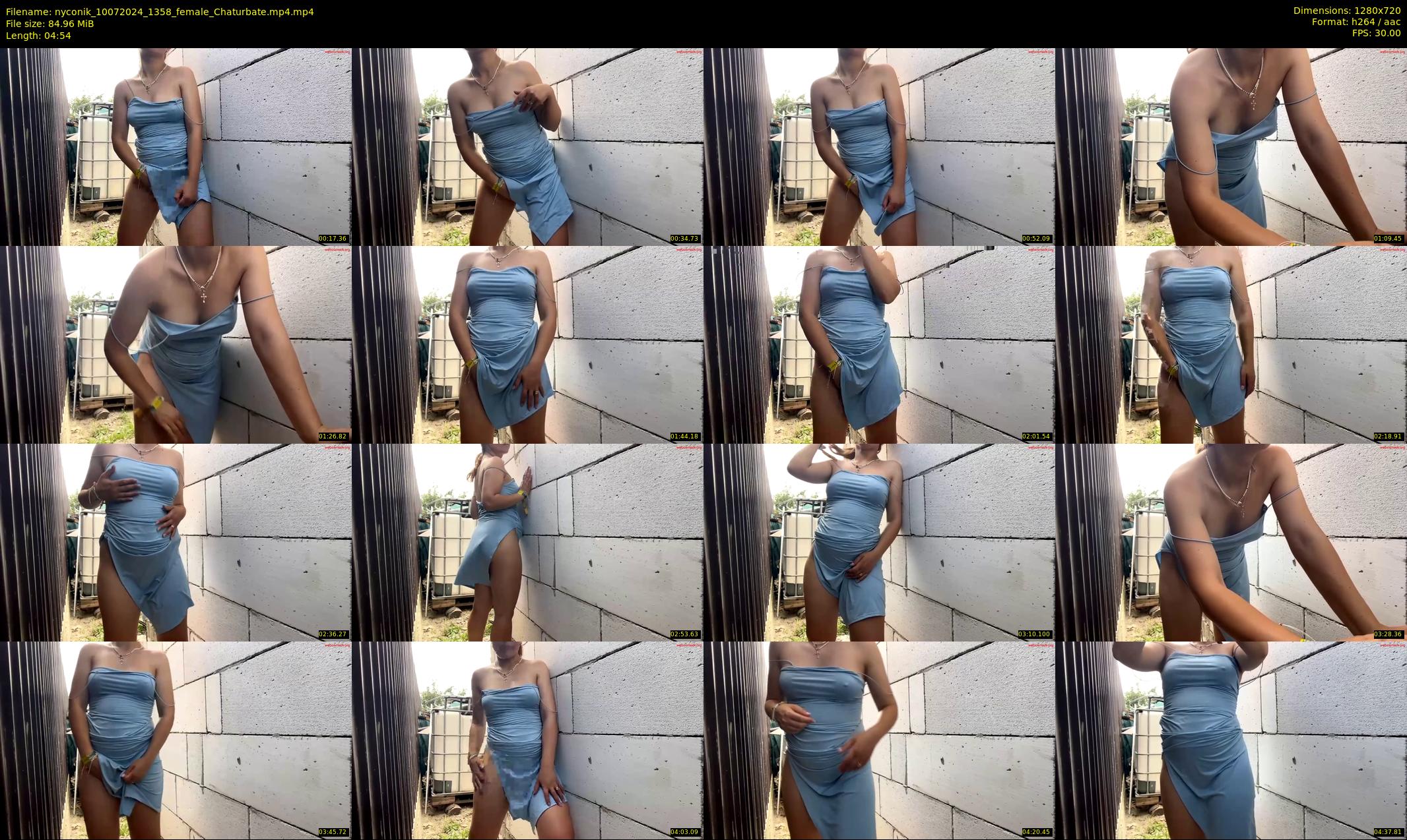 nyconik — 5 minute Chaturbate female cam show recording, 720p, Jul 10, 2024