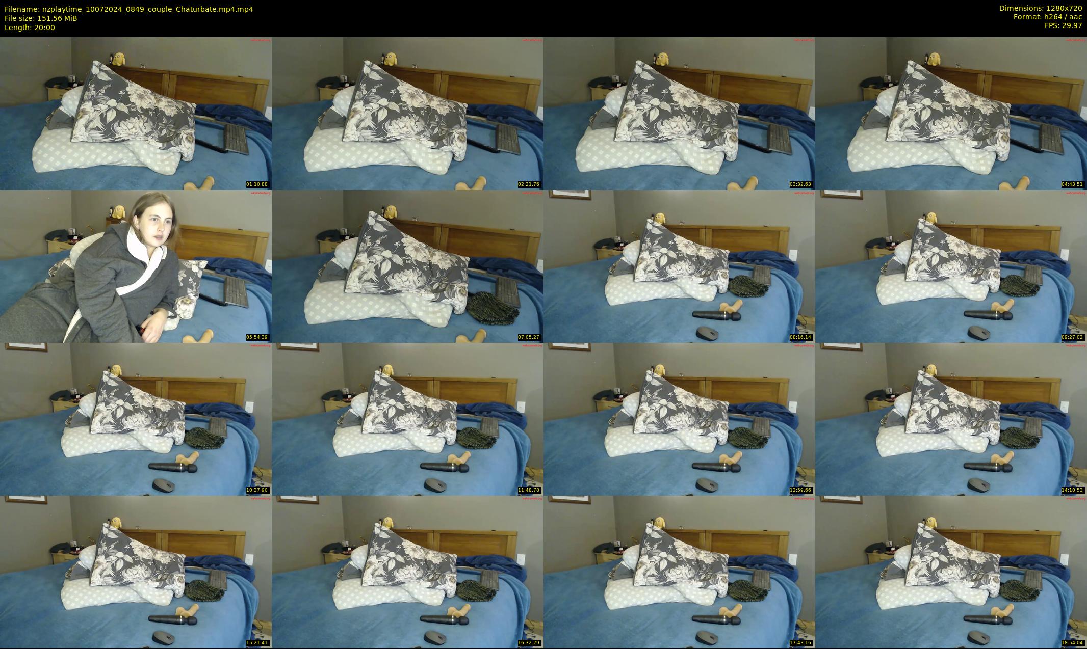 nzplaytime — 20 minute Chaturbate couple cam show recording, 720p, Jul 10, 2024