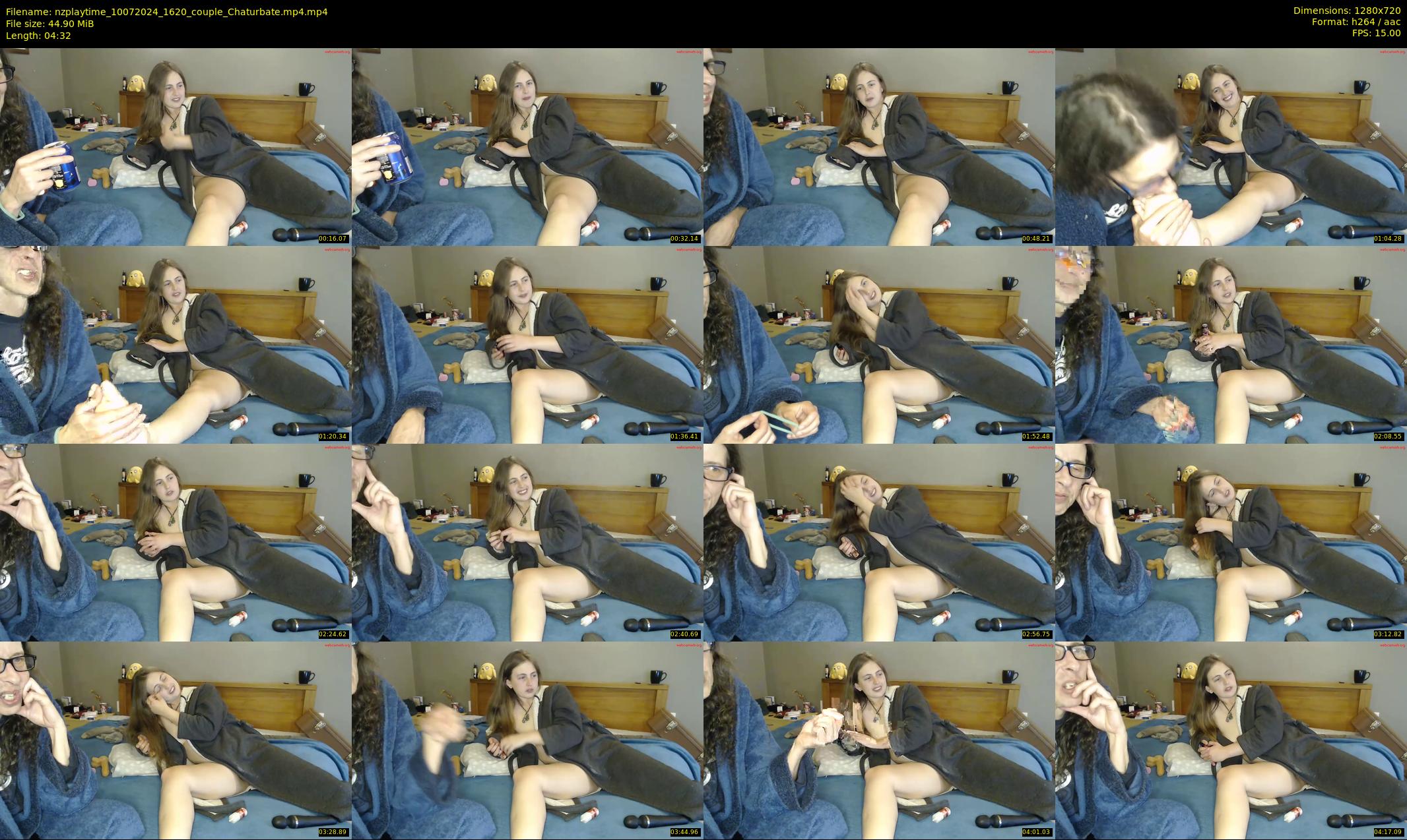 nzplaytime — 5 minute Chaturbate couple cam show recording, 720p, Jul 10, 2024