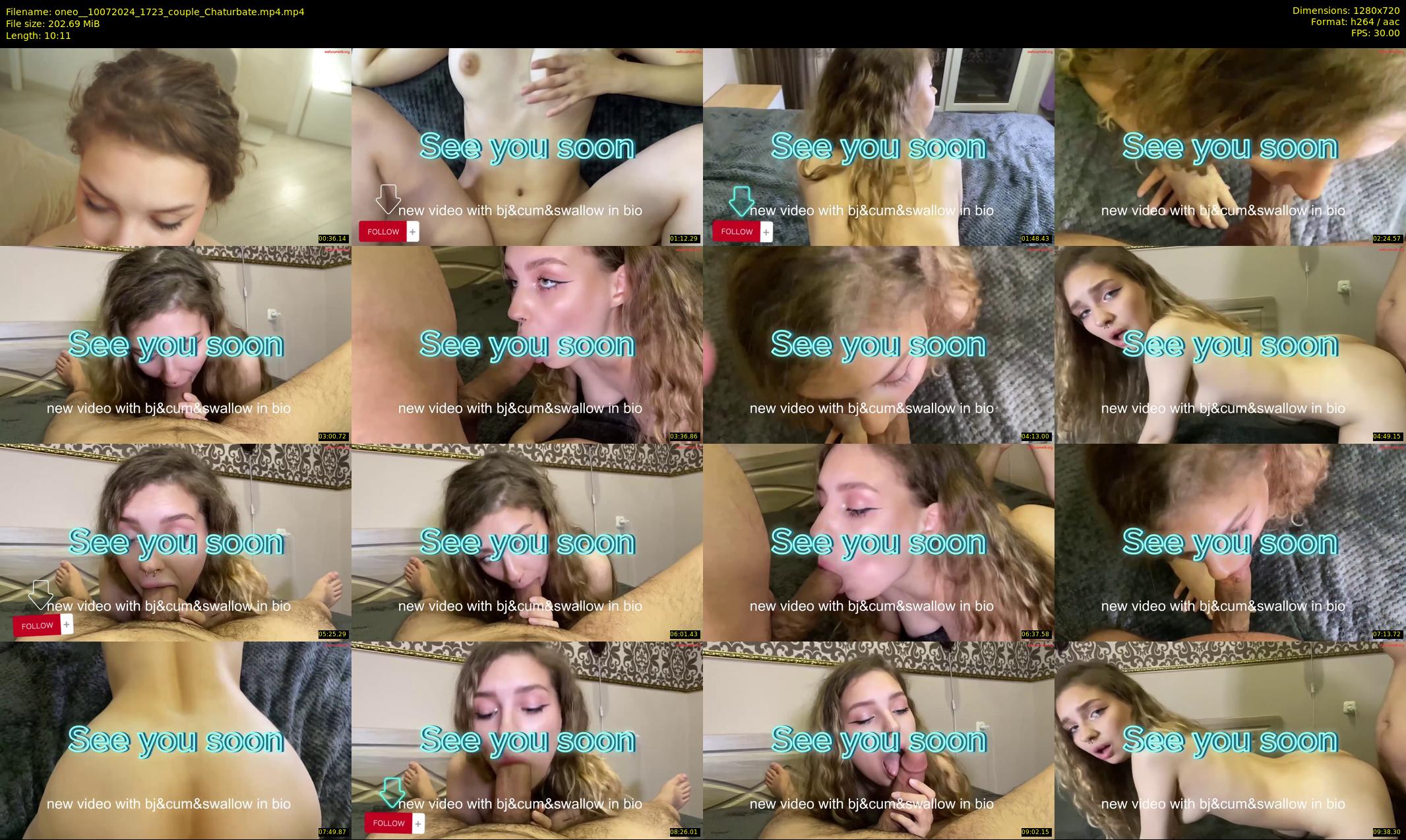oneo_ — 11 minute Chaturbate couple cam show recording, 720p, Jul 10, 2024