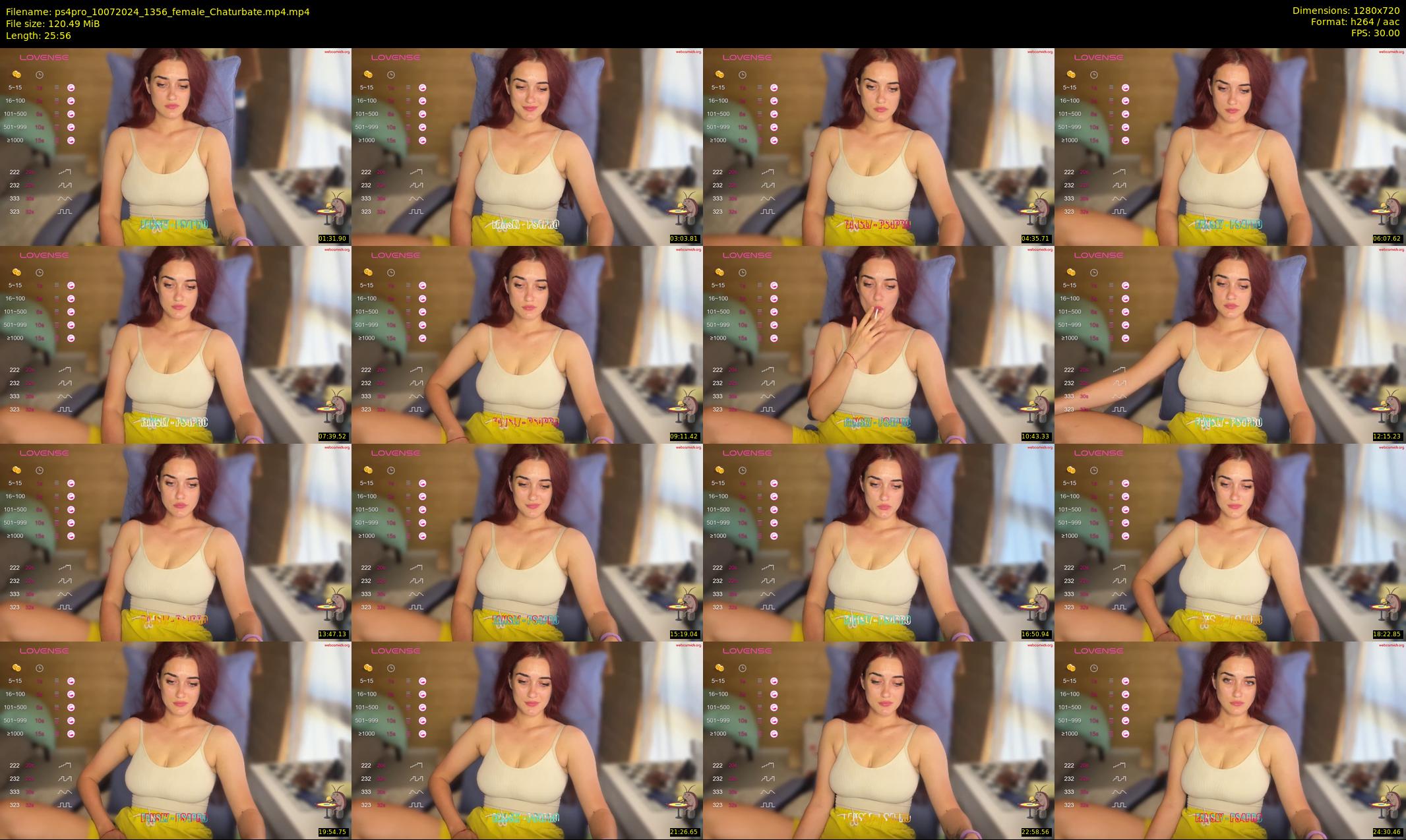 ps4pro — 26 minute Chaturbate female cam show recording, 720p, Jul 10, 2024