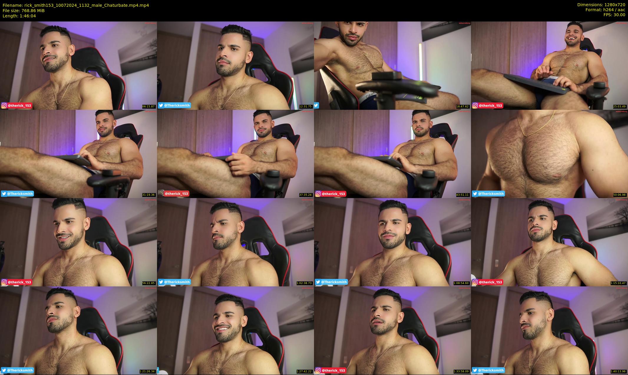rick_smith153 — 107 minute Chaturbate male cam show recording, 720p, Jul 10, 2024