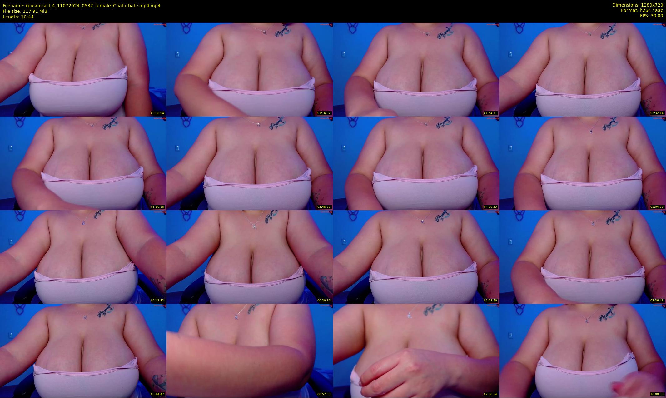 rousrossell_4 — 11 minute Chaturbate female cam show recording, 720p, Jul 11, 2024
