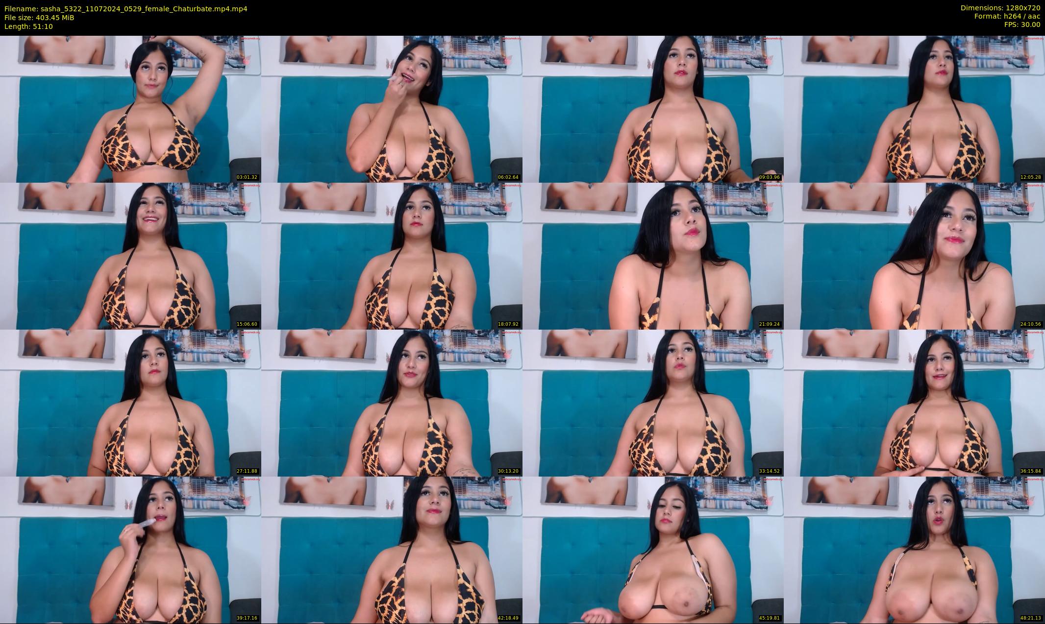 sasha_5322 — 52 minute Chaturbate female cam show recording, 720p, Jul 11, 2024