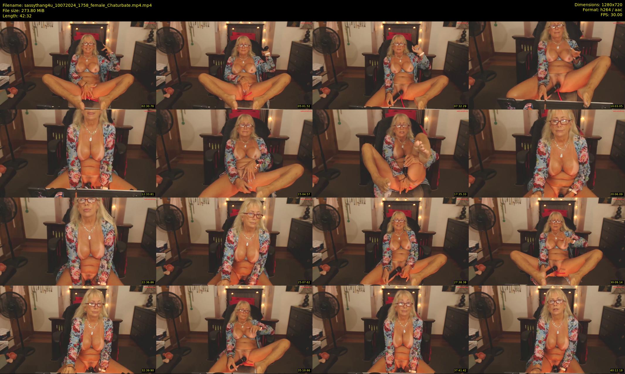 sassythang4u — 43 minute Chaturbate female cam show recording, 720p, Jul 10, 2024