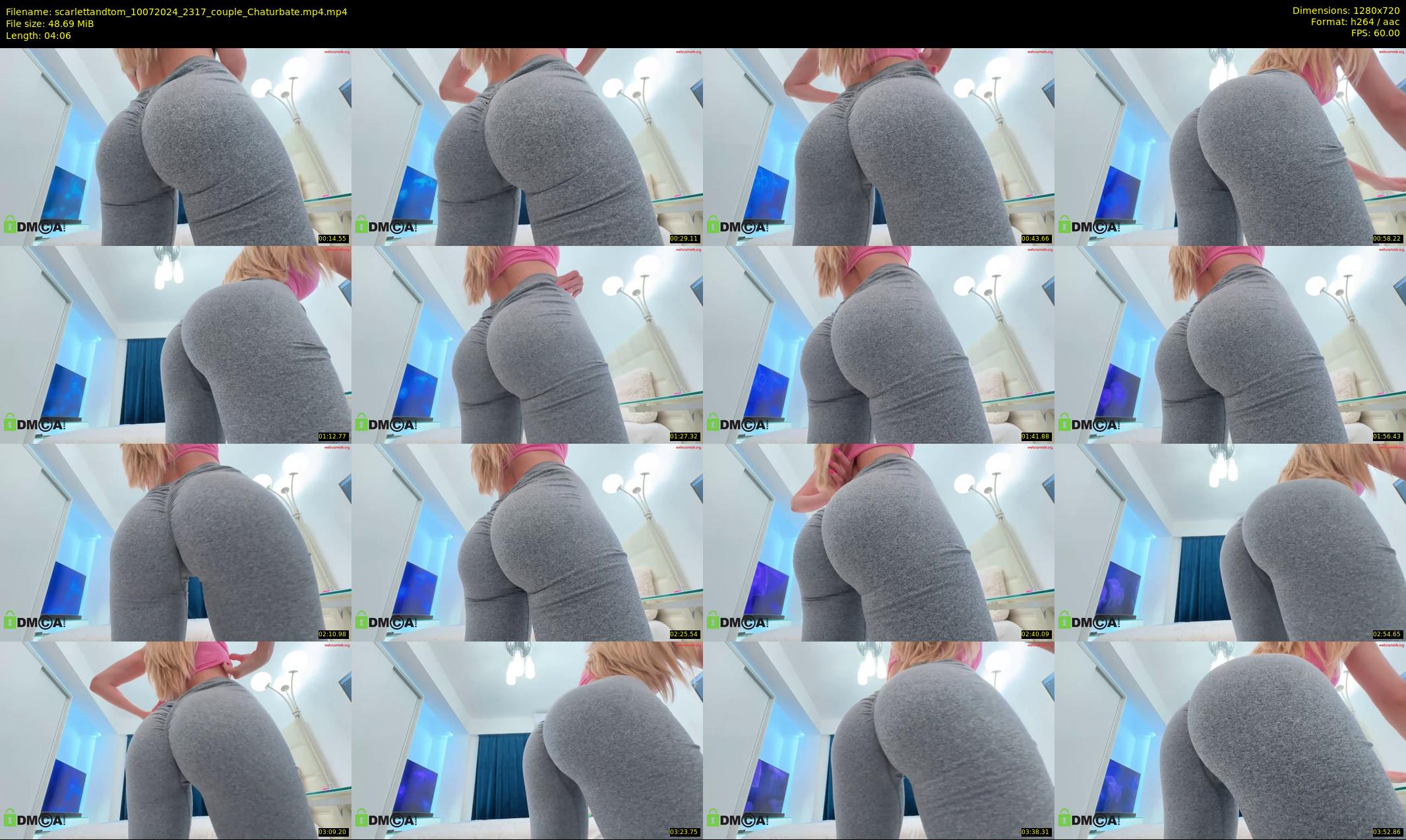 scarlettandtom — 5 minute Chaturbate couple cam show recording, 720p, Jul 10, 2024