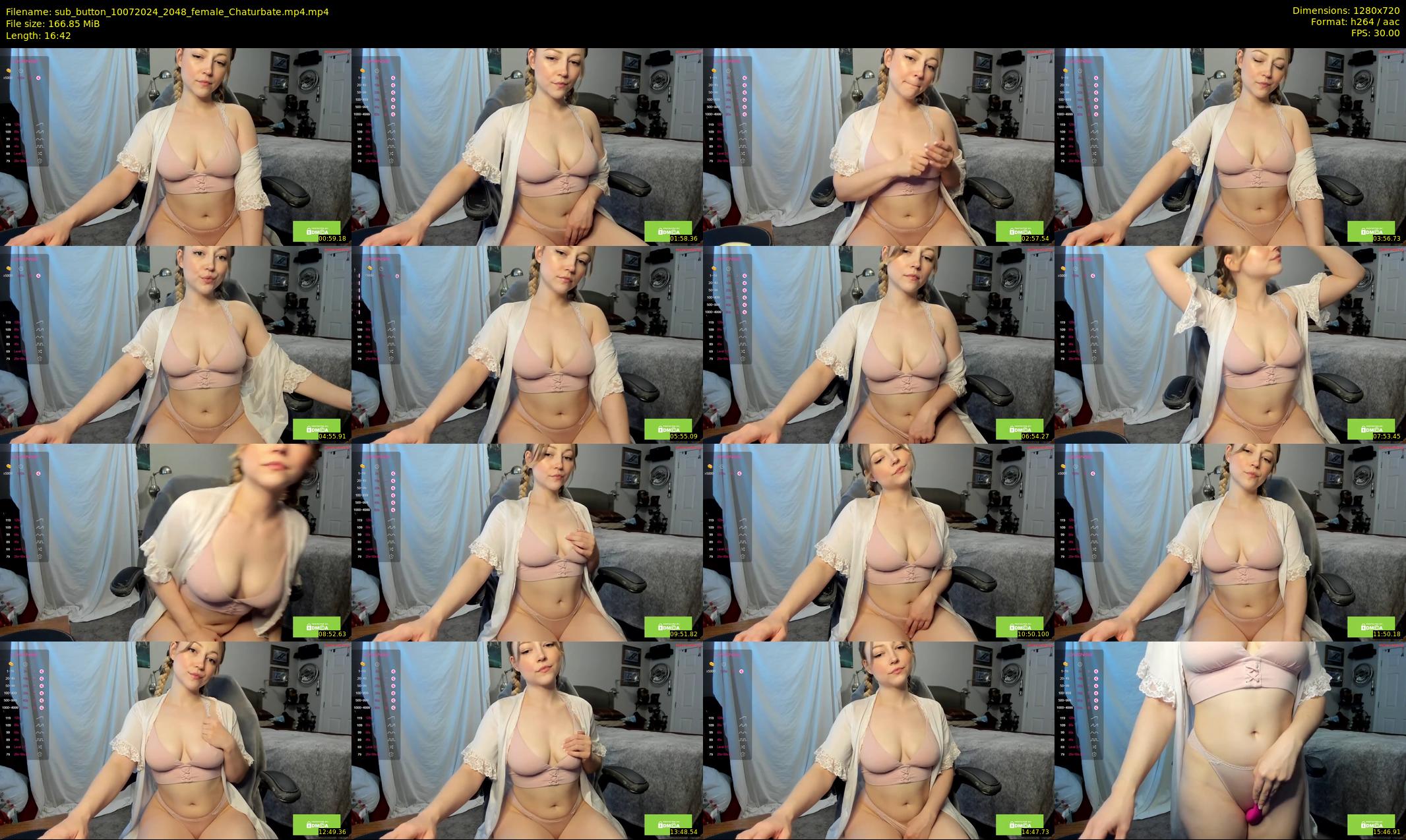 sub_button — 17 minute Chaturbate female cam show recording, 720p, Jul 10, 2024