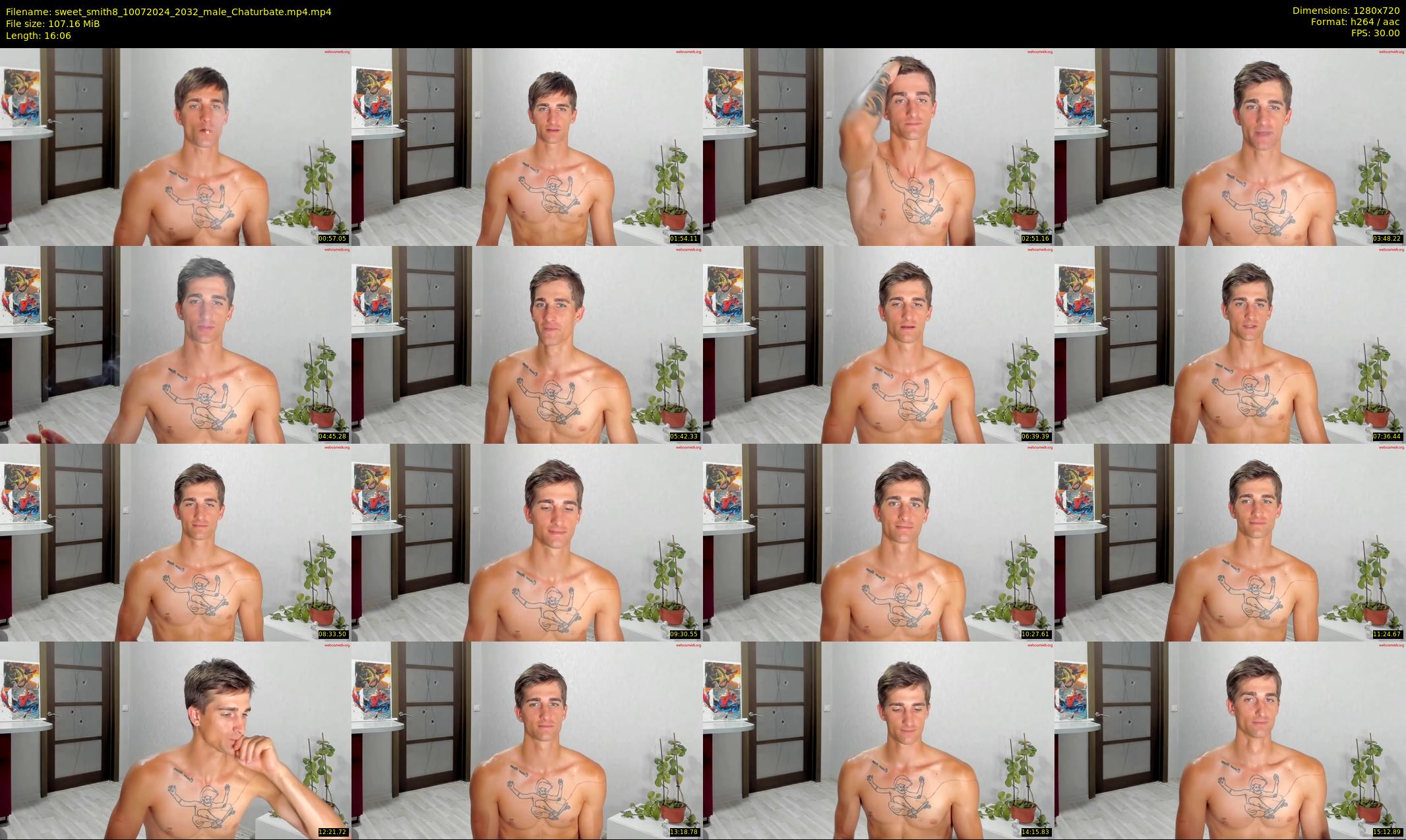 sweet_smith8 — 17 minute Chaturbate male cam show recording, 720p, Jul 10, 2024