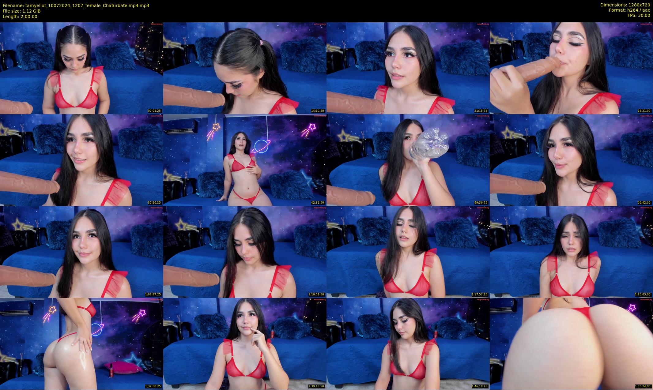 tamyeliot — 120 minute Chaturbate female cam show recording, 720p, Jul 10, 2024