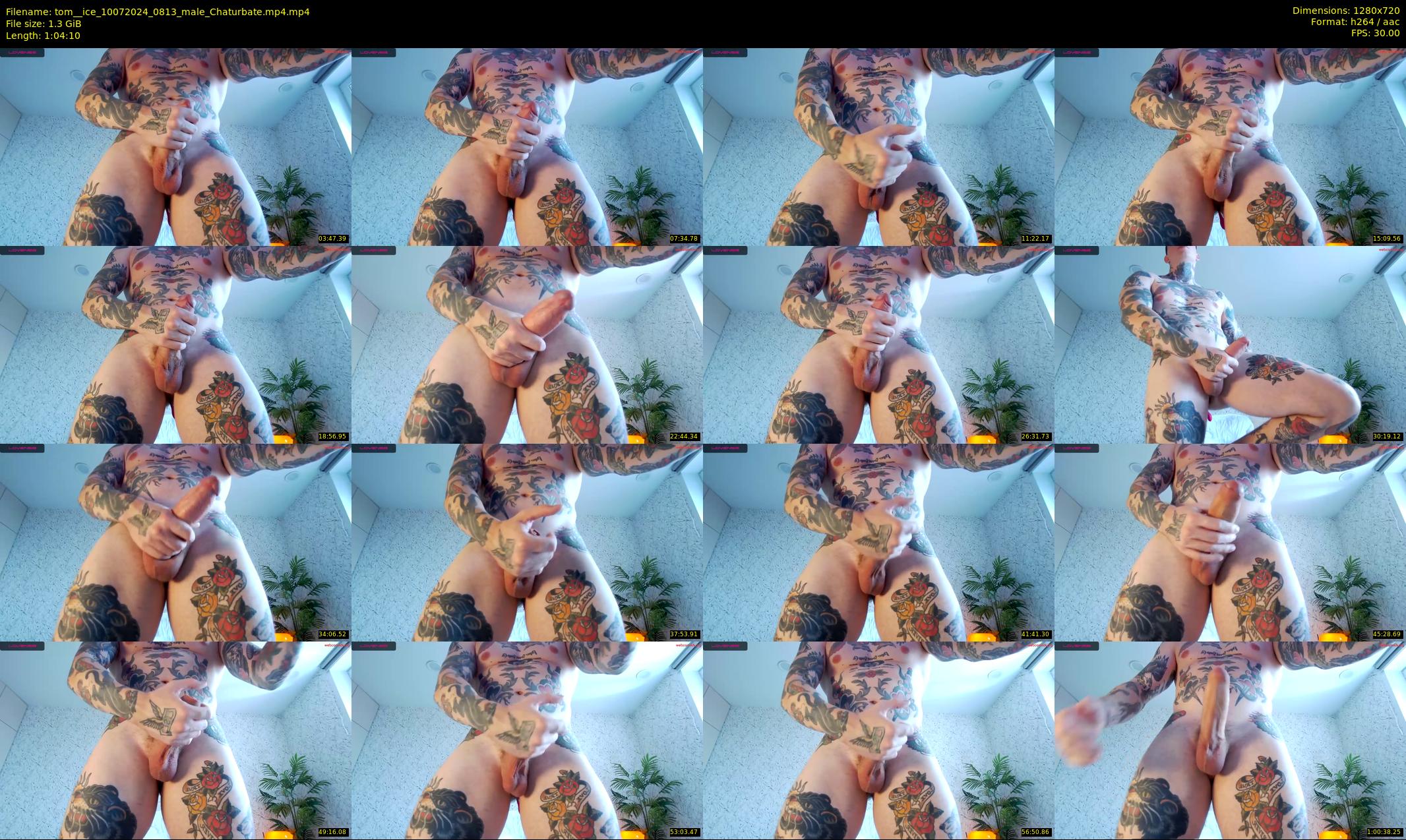 tom__ice — 65 minute Chaturbate male cam show recording, 720p, Jul 10, 2024