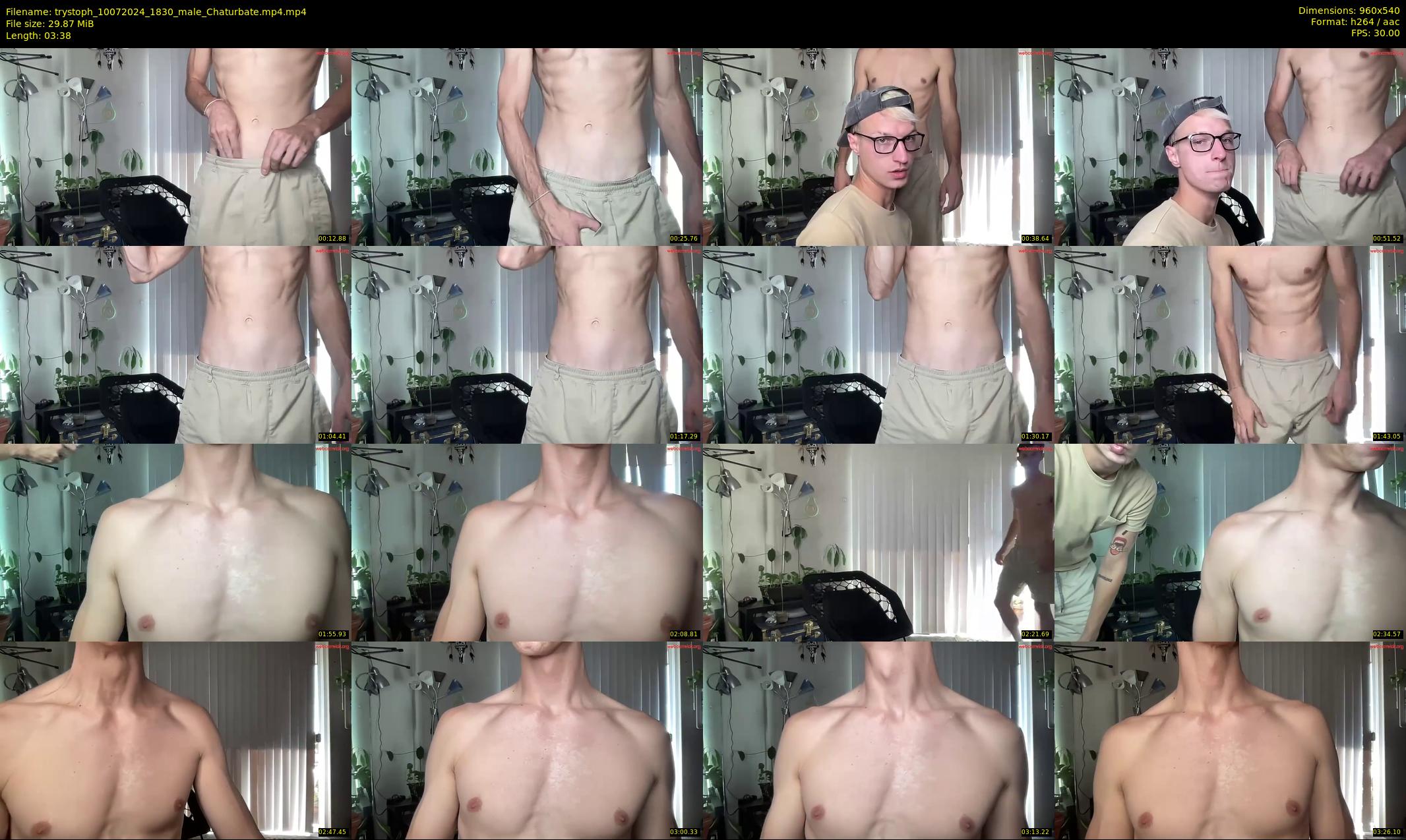 trystoph — 4 minute Chaturbate male cam show recording, 480p, Jul 10, 2024