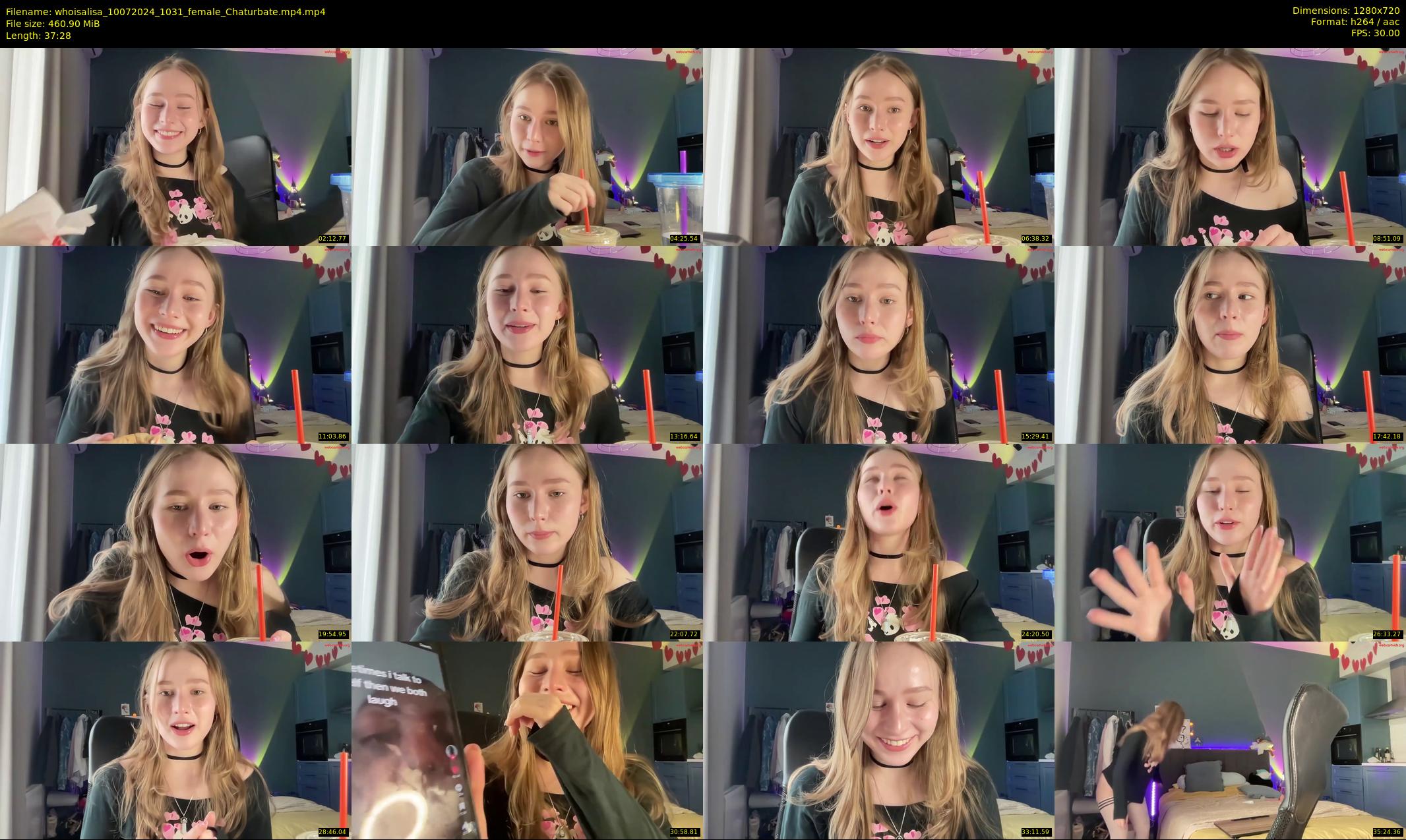 whoisalisa — 38 minute Chaturbate female cam show recording, 720p, Jul 10, 2024