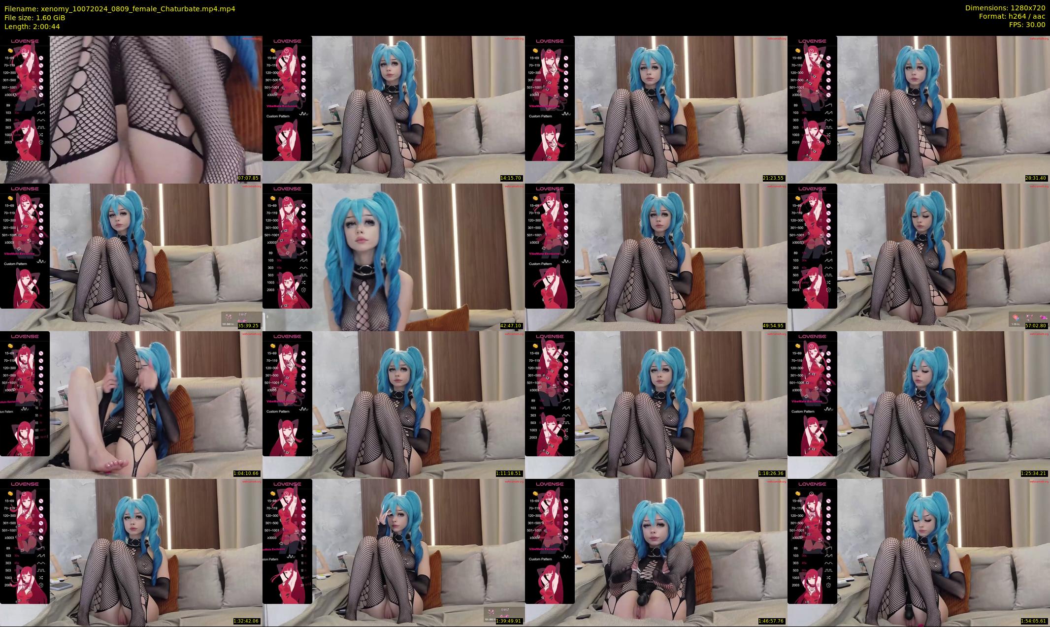 xenomy — 121 minute Chaturbate female cam show recording, 720p, Jul 10, 2024