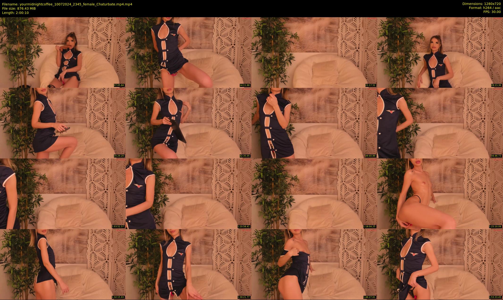 yourmidnightcoffee — 121 minute Chaturbate female cam show recording, 720p, Jul 10, 2024