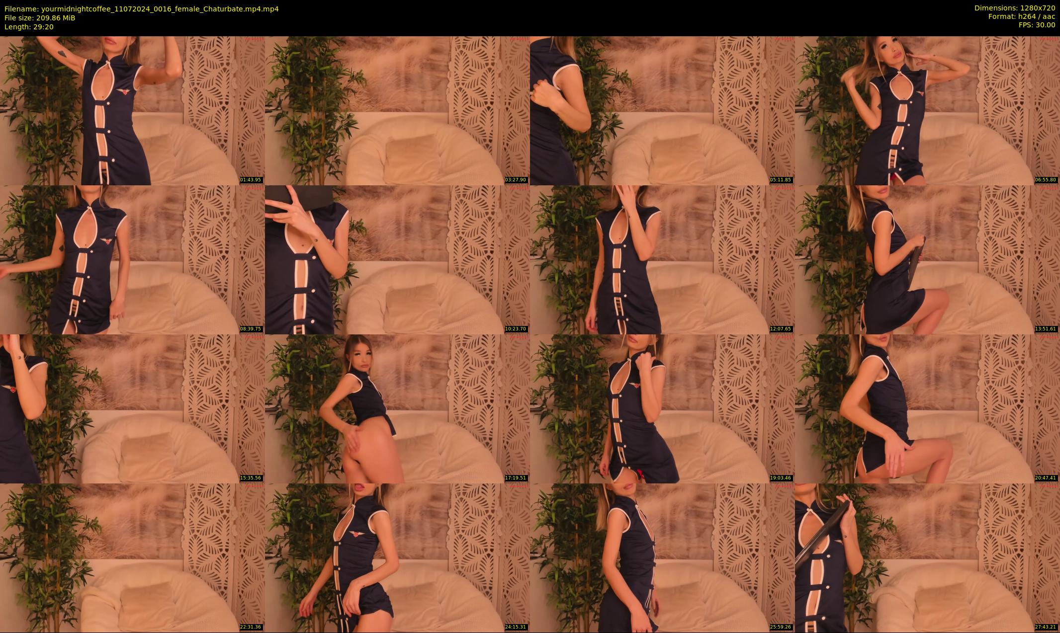 yourmidnightcoffee — 30 minute Chaturbate female cam show recording, 720p, Jul 11, 2024