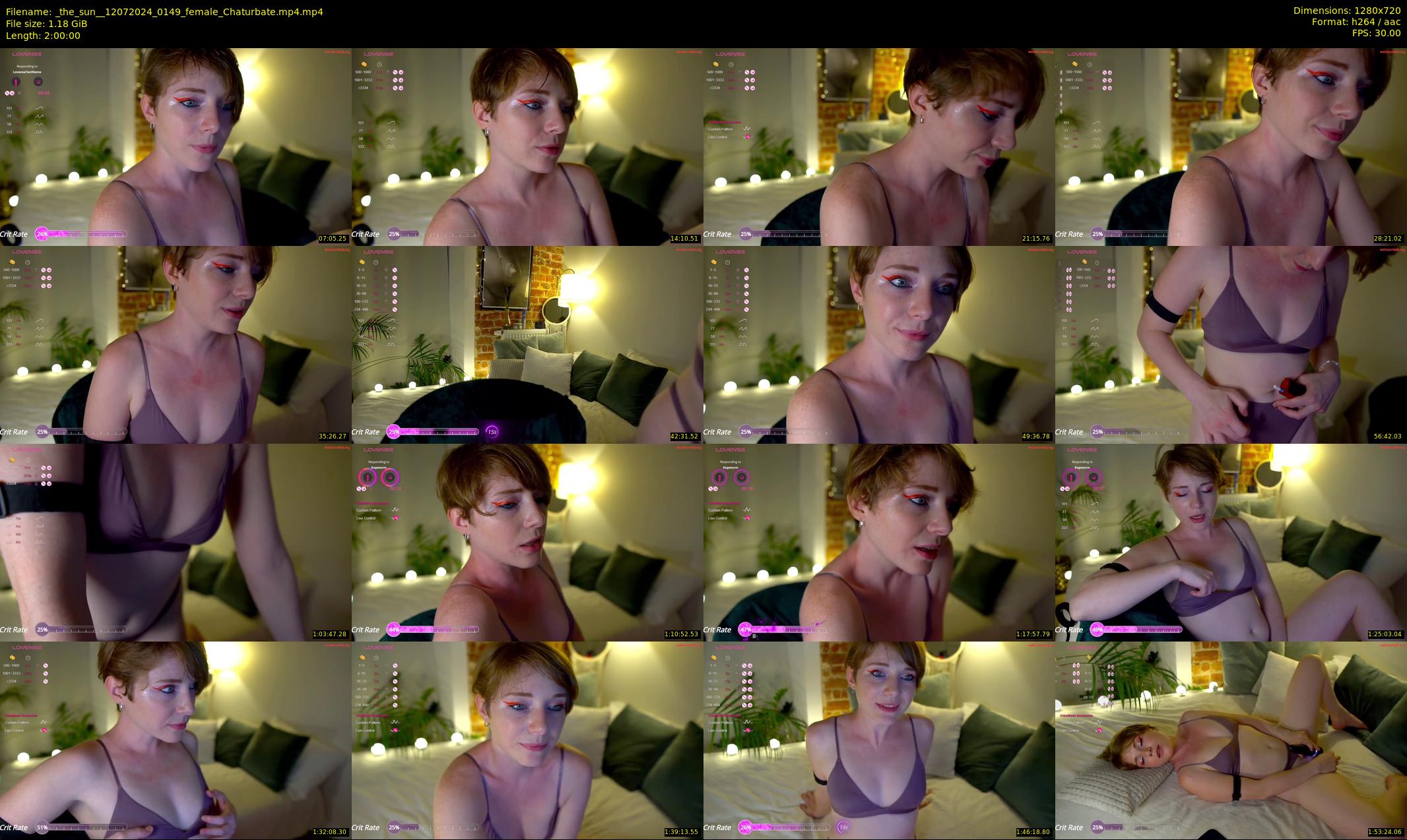 _the_sun_ — 120 minute Chaturbate female cam show recording, 720p, Jul 12, 2024