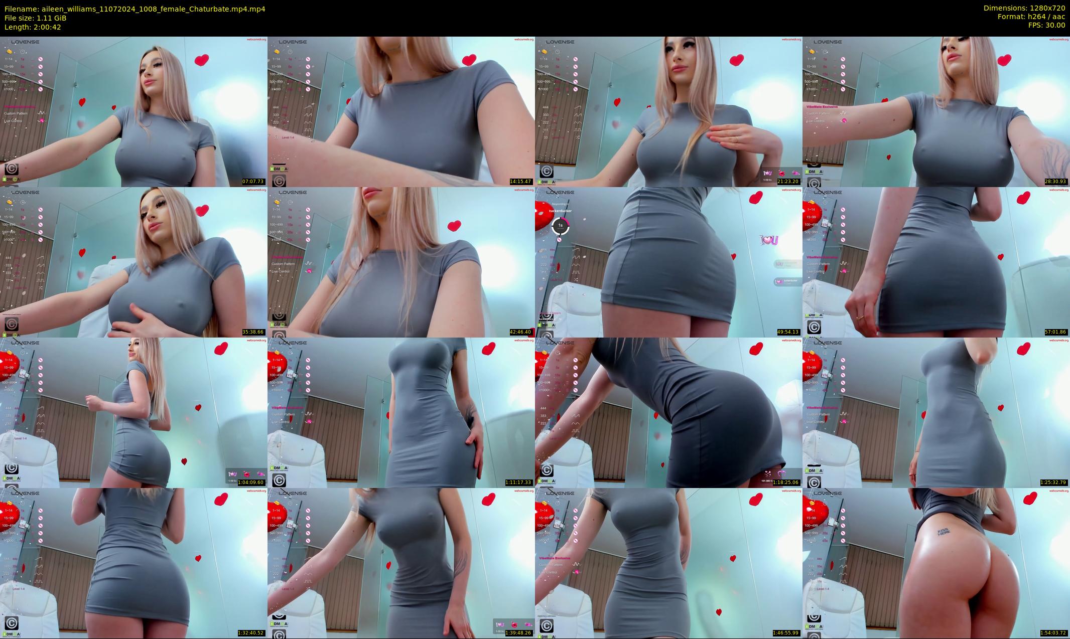 aileen_williams — 121 minute Chaturbate female cam show recording, 720p, Jul 11, 2024
