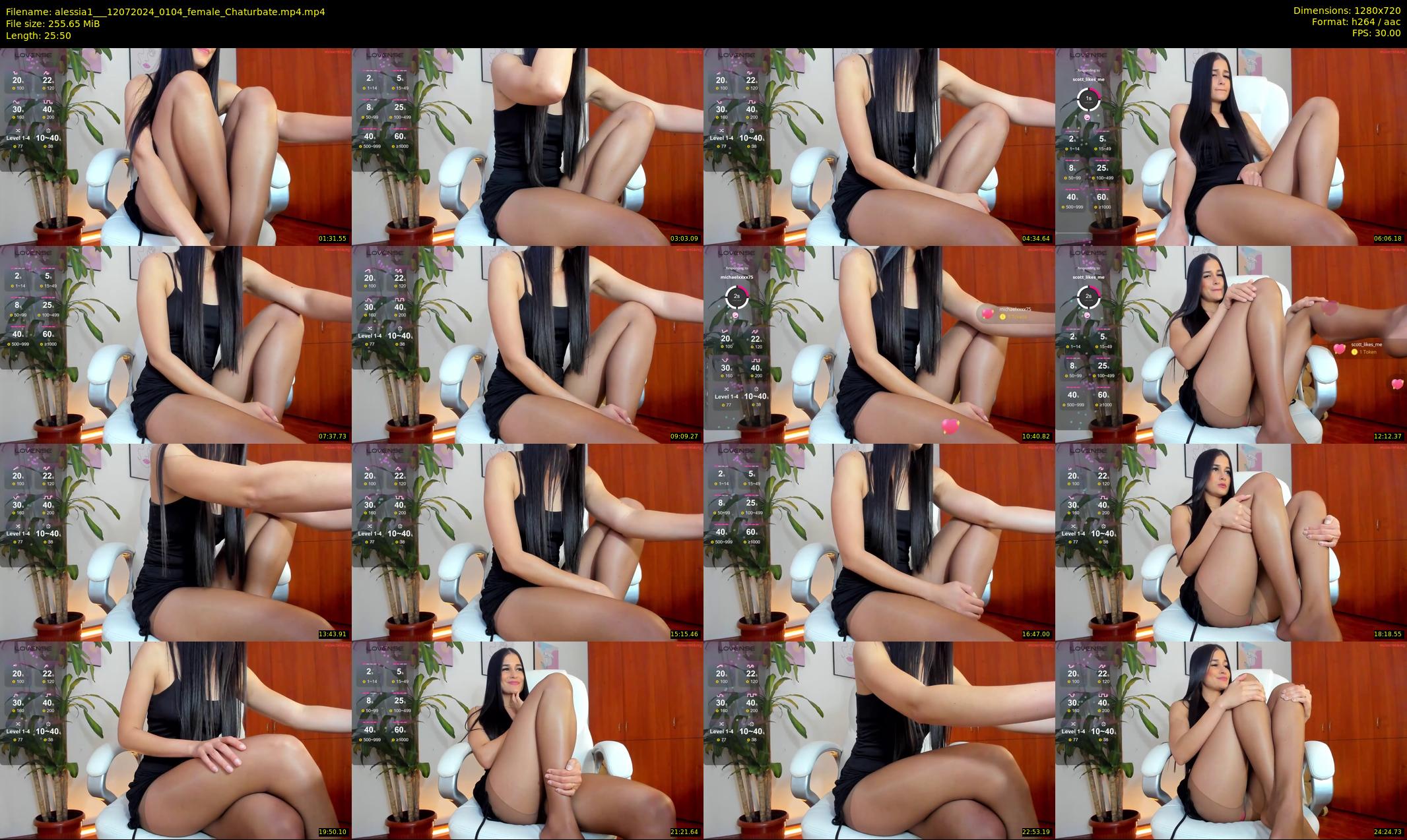 alessia1__ — 26 minute Chaturbate female cam show recording, 720p, Jul 12, 2024