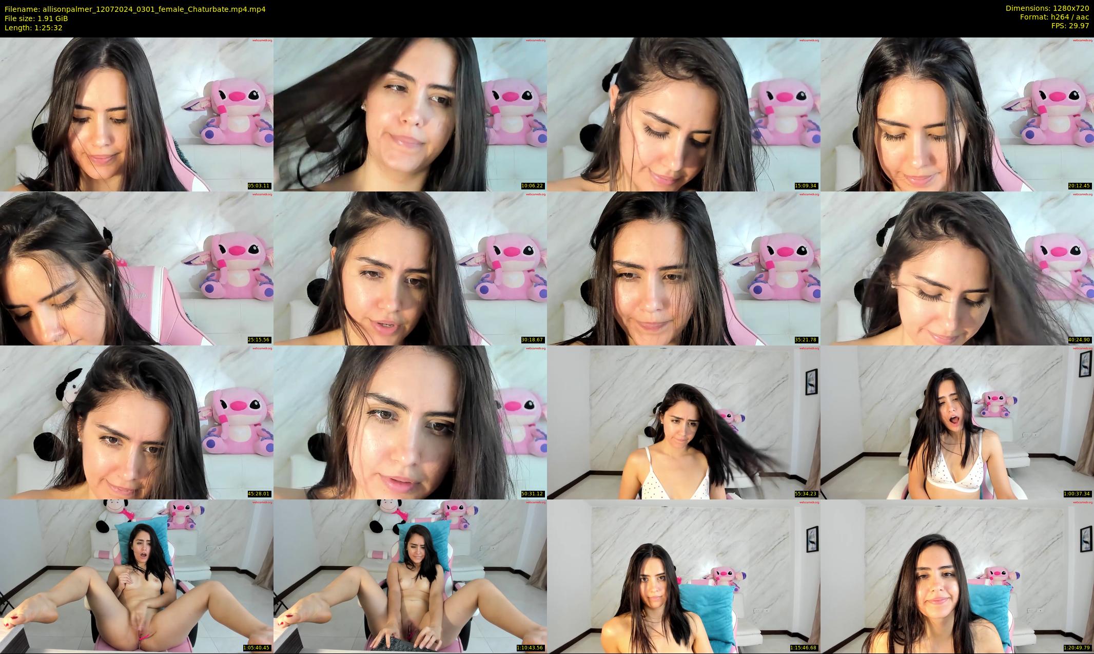 allisonpalmer — 86 minute Chaturbate female cam show recording, 720p, Jul 12, 2024