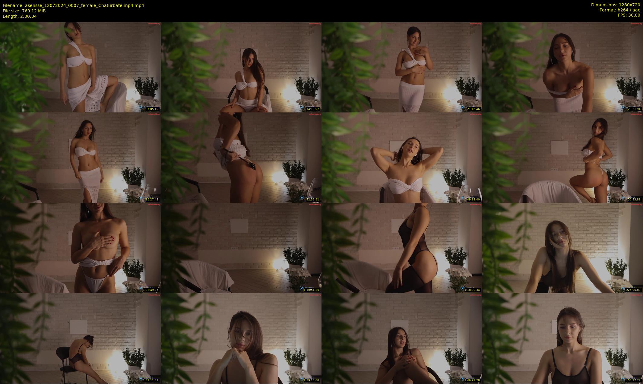 asensse — 121 minute Chaturbate female cam show recording, 720p, Jul 12, 2024