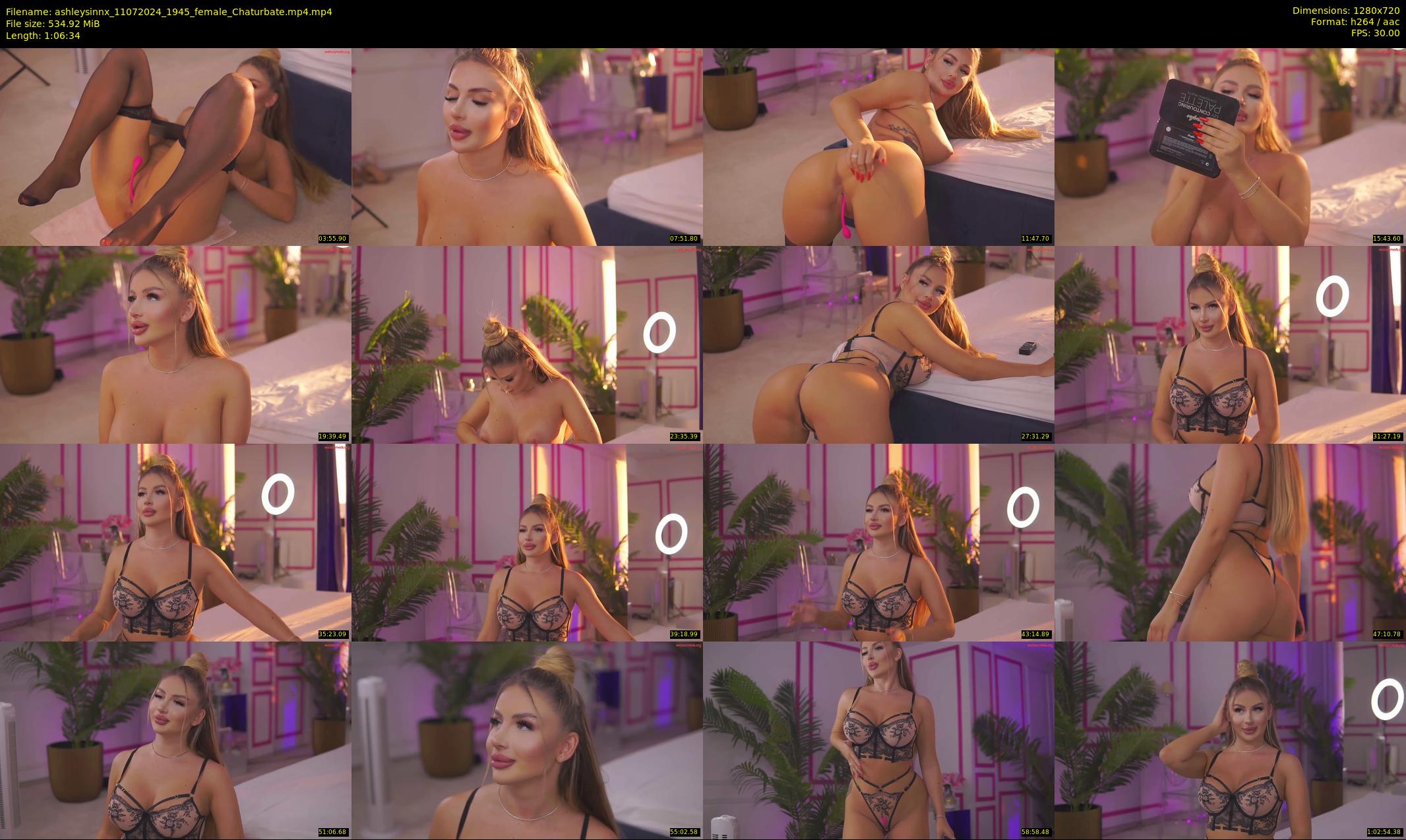 ashleysinnx — 67 minute Chaturbate female cam show recording, 720p, Jul 11, 2024