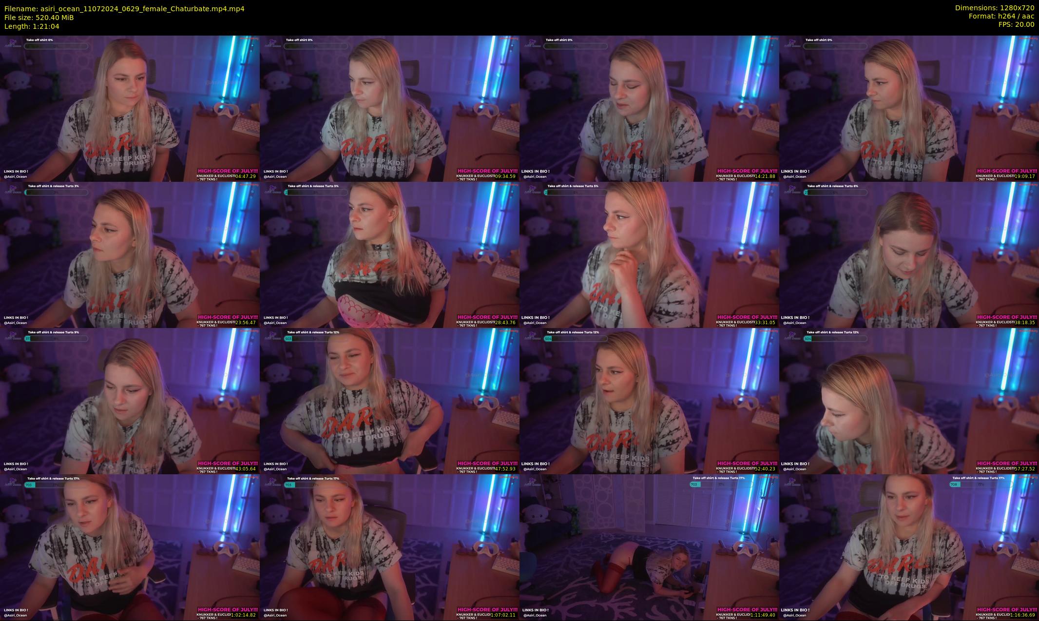asiri_ocean — 82 minute Chaturbate female cam show recording, 720p, Jul 11, 2024